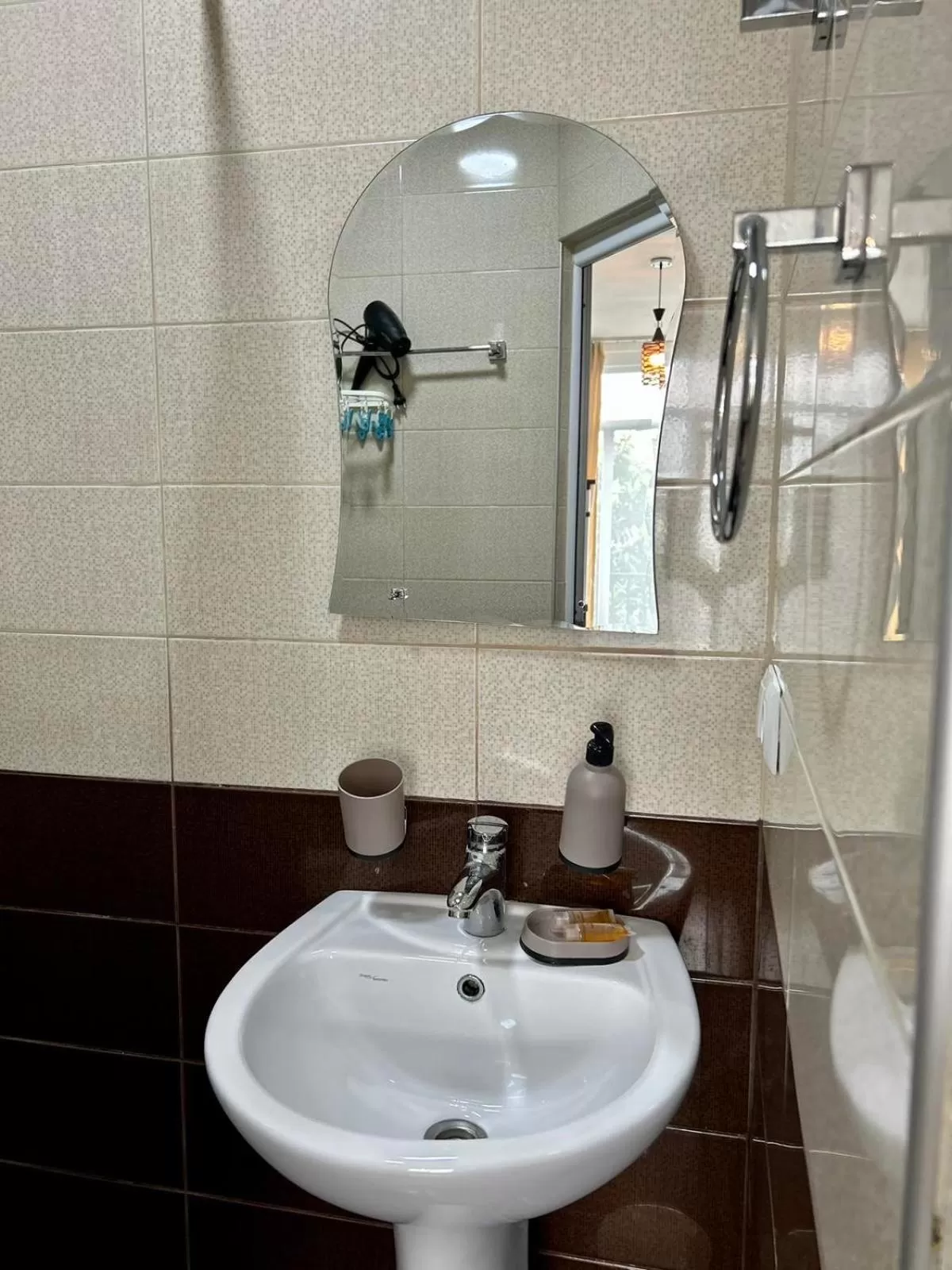 Bathroom in Hotel Marioni