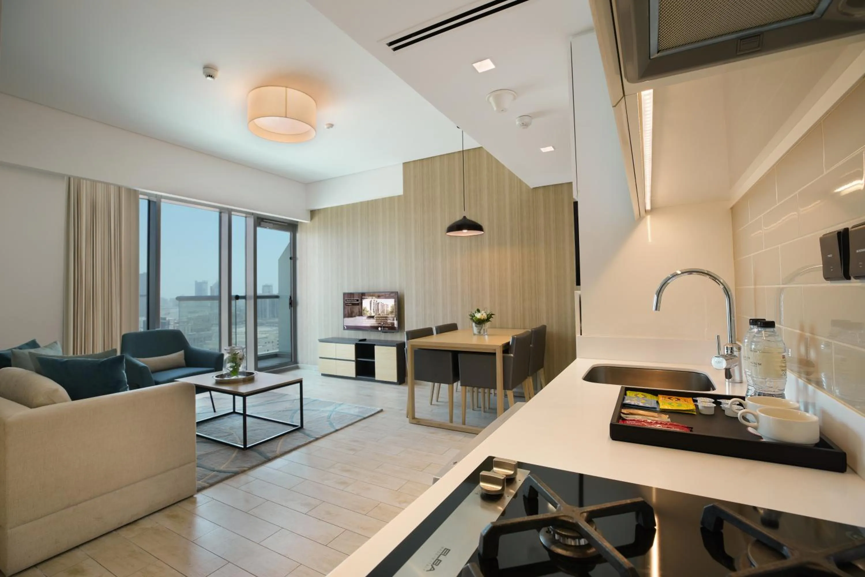 Kitchen or kitchenette in Millennium Executive Apartments Mont Rose