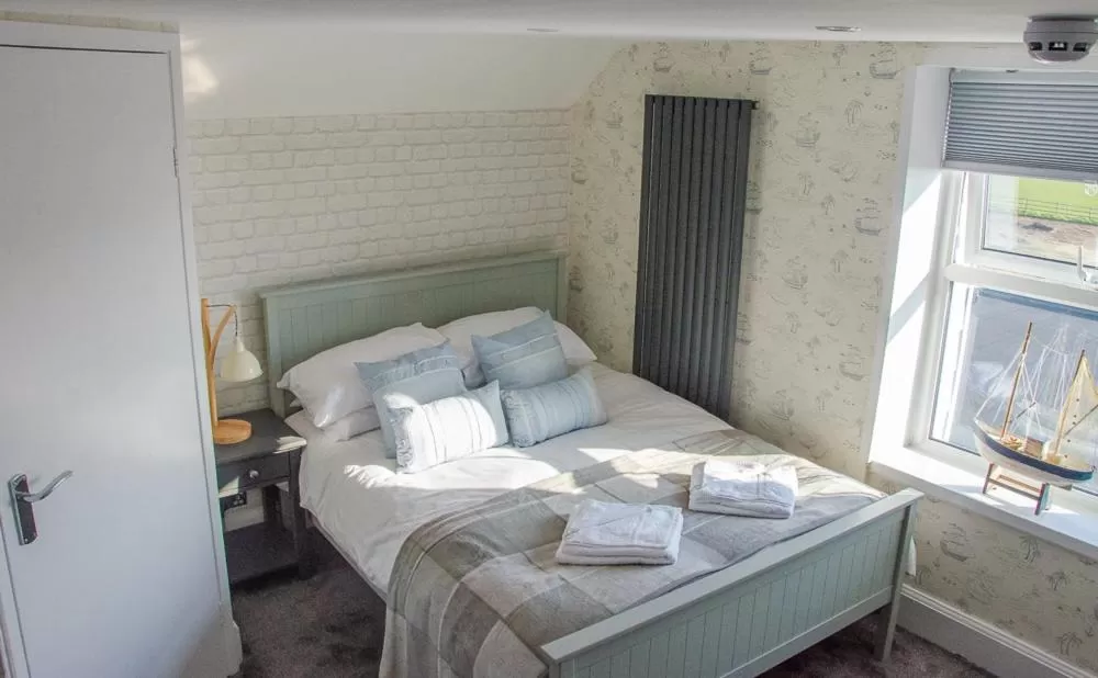 Bed in The Bay View Inn