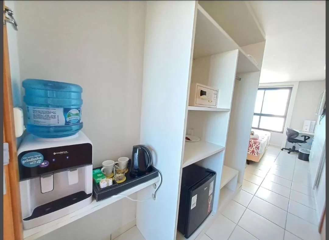 Kitchen/Kitchenette in Ponta Negra Flat Confort 18 Andar
