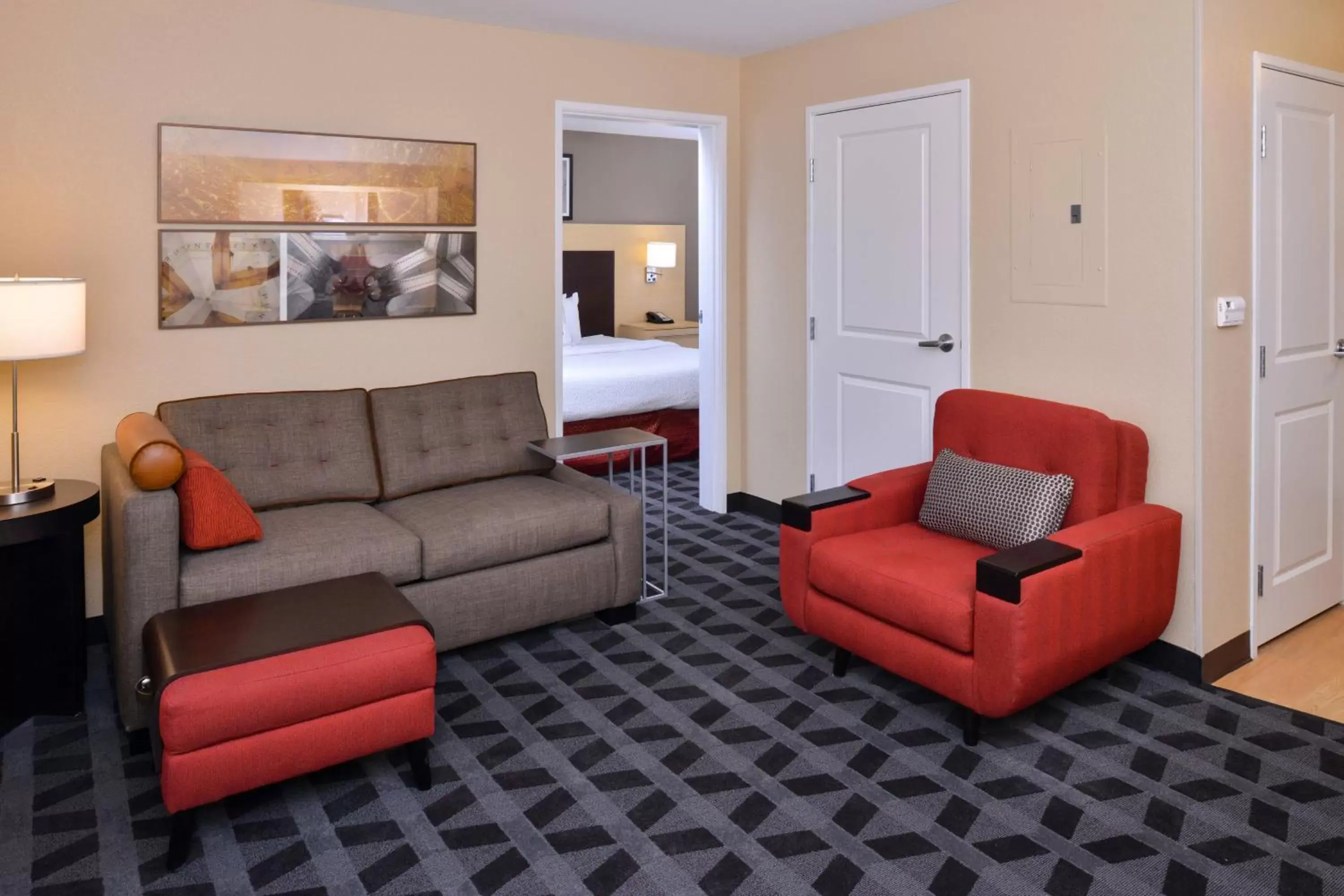 Bedroom, Seating Area in TownePlace Suites by Marriott Las Vegas Henderson
