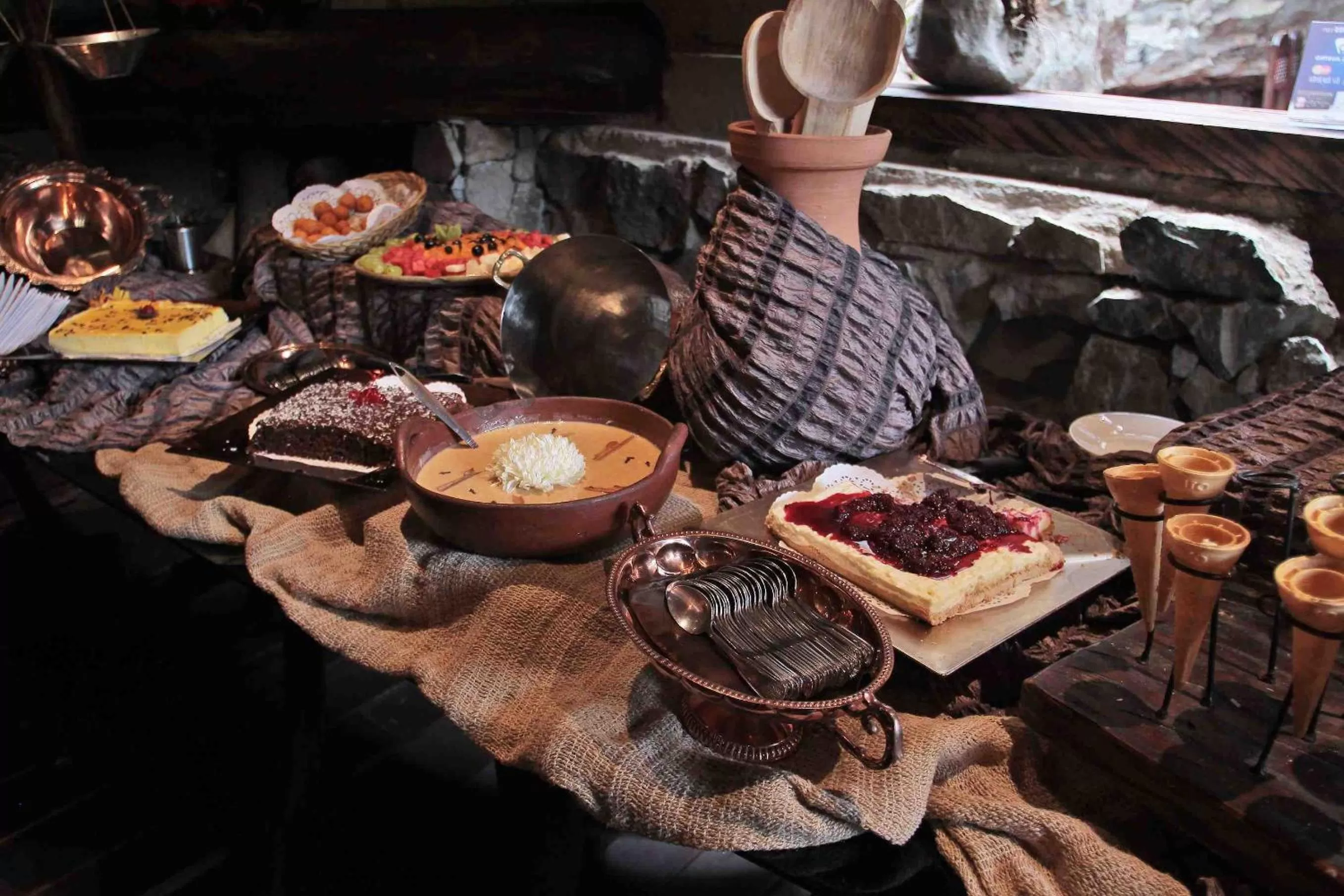 Food and drinks in Hacienda Hostería Dos Chorreras