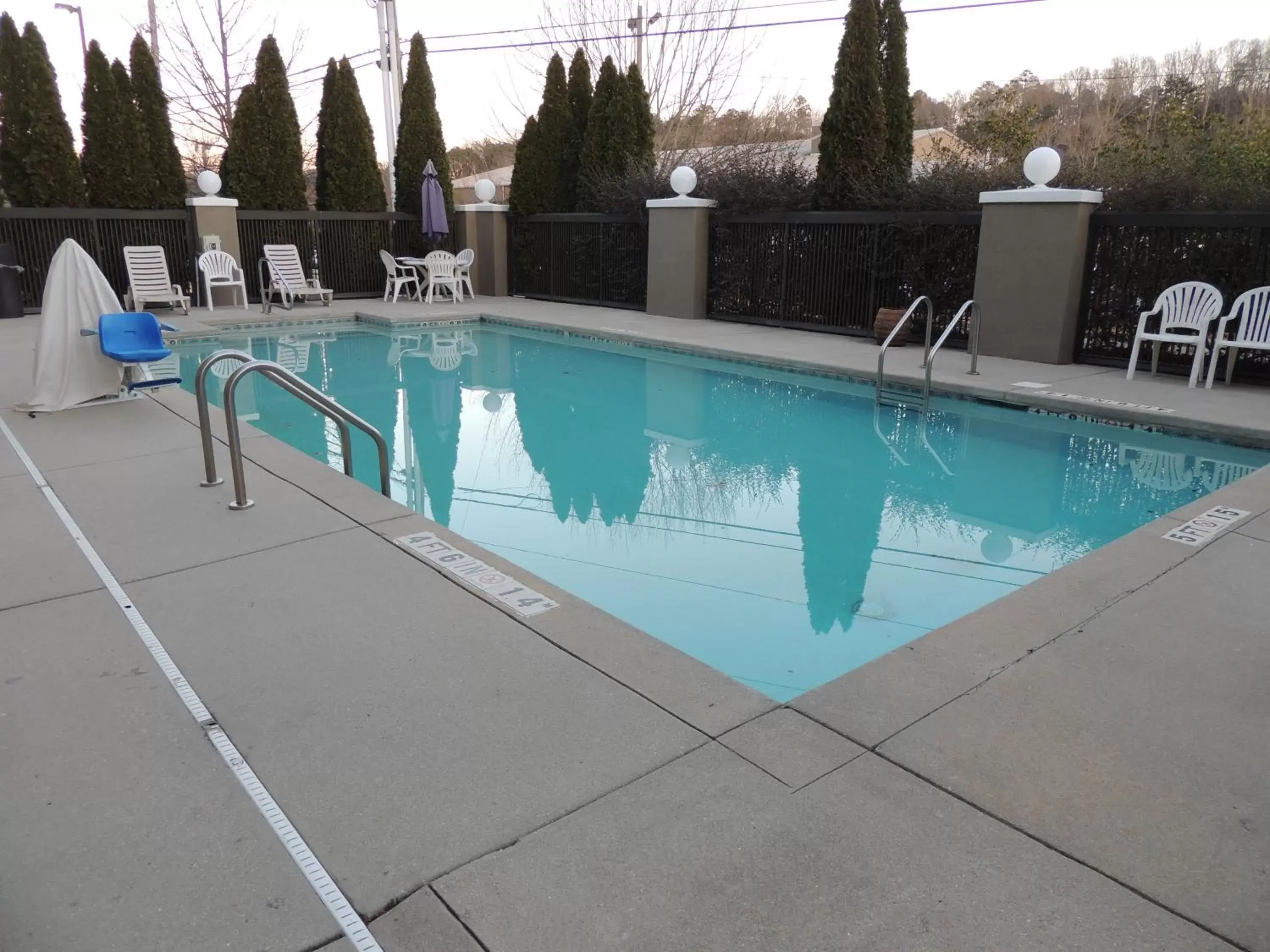 Swimming Pool in Holiday Inn Express Trussville, an IHG Hotel
