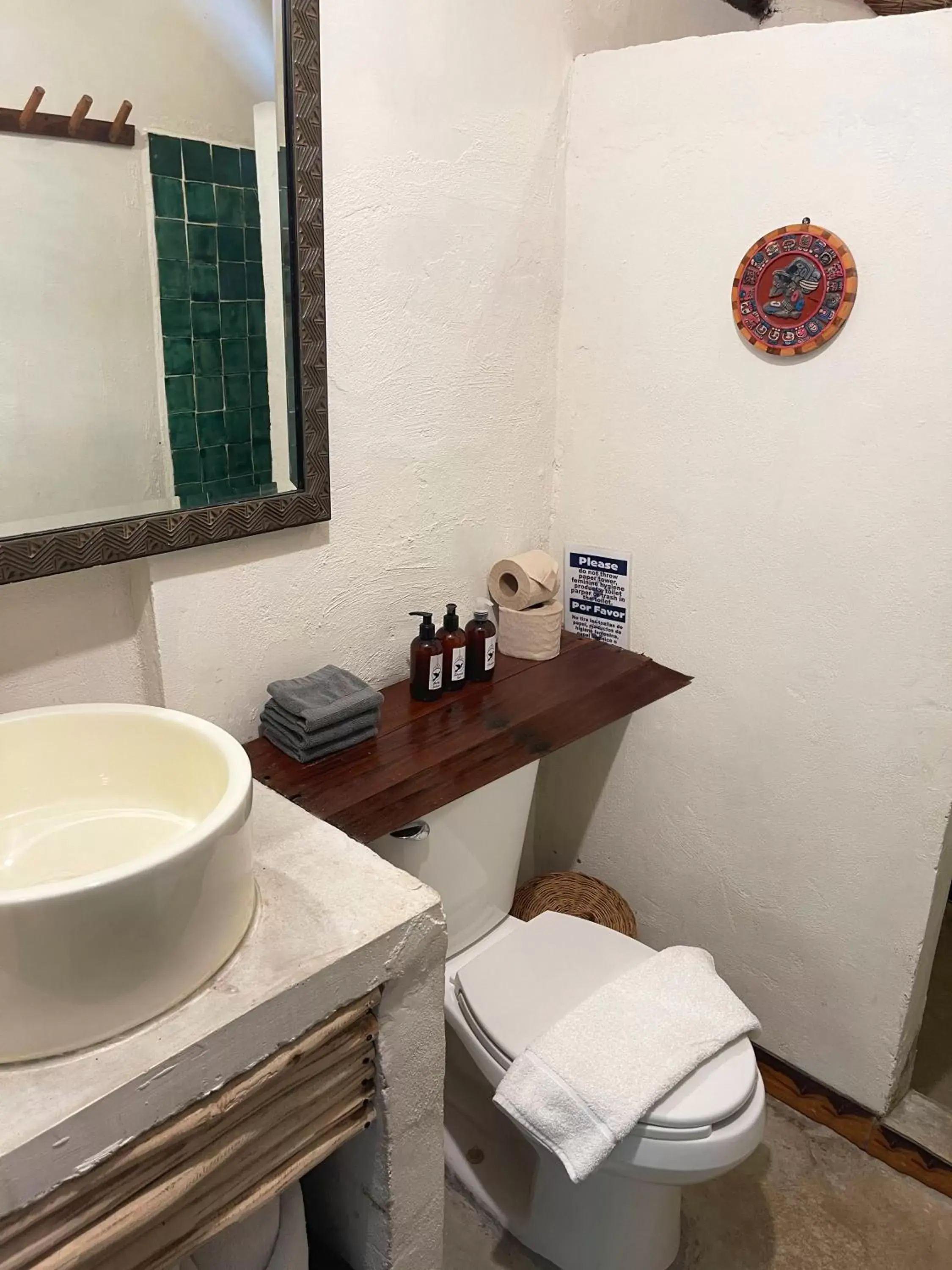 Bathroom in Sivana Tulum