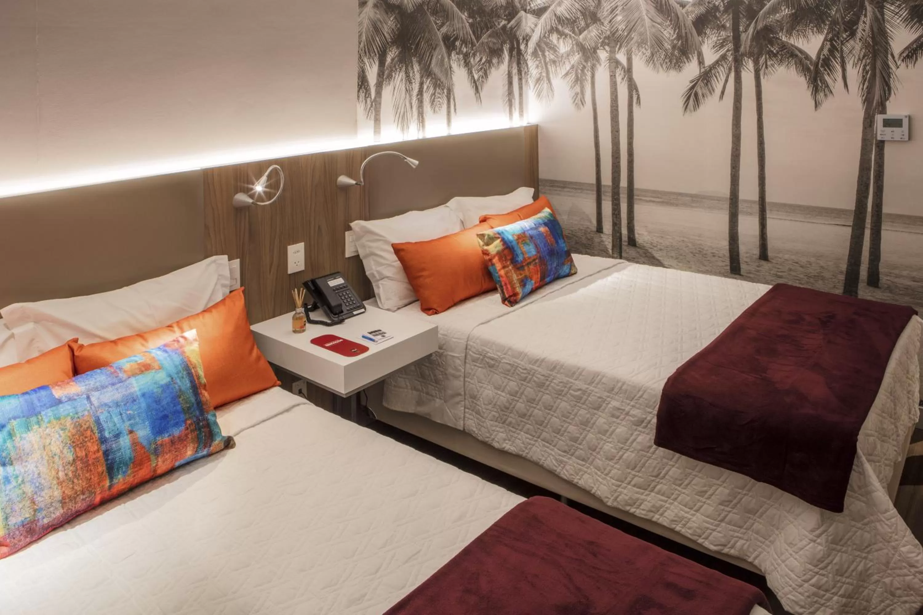 Bed in Rio Hotel by Bourbon Ciudad Del Este