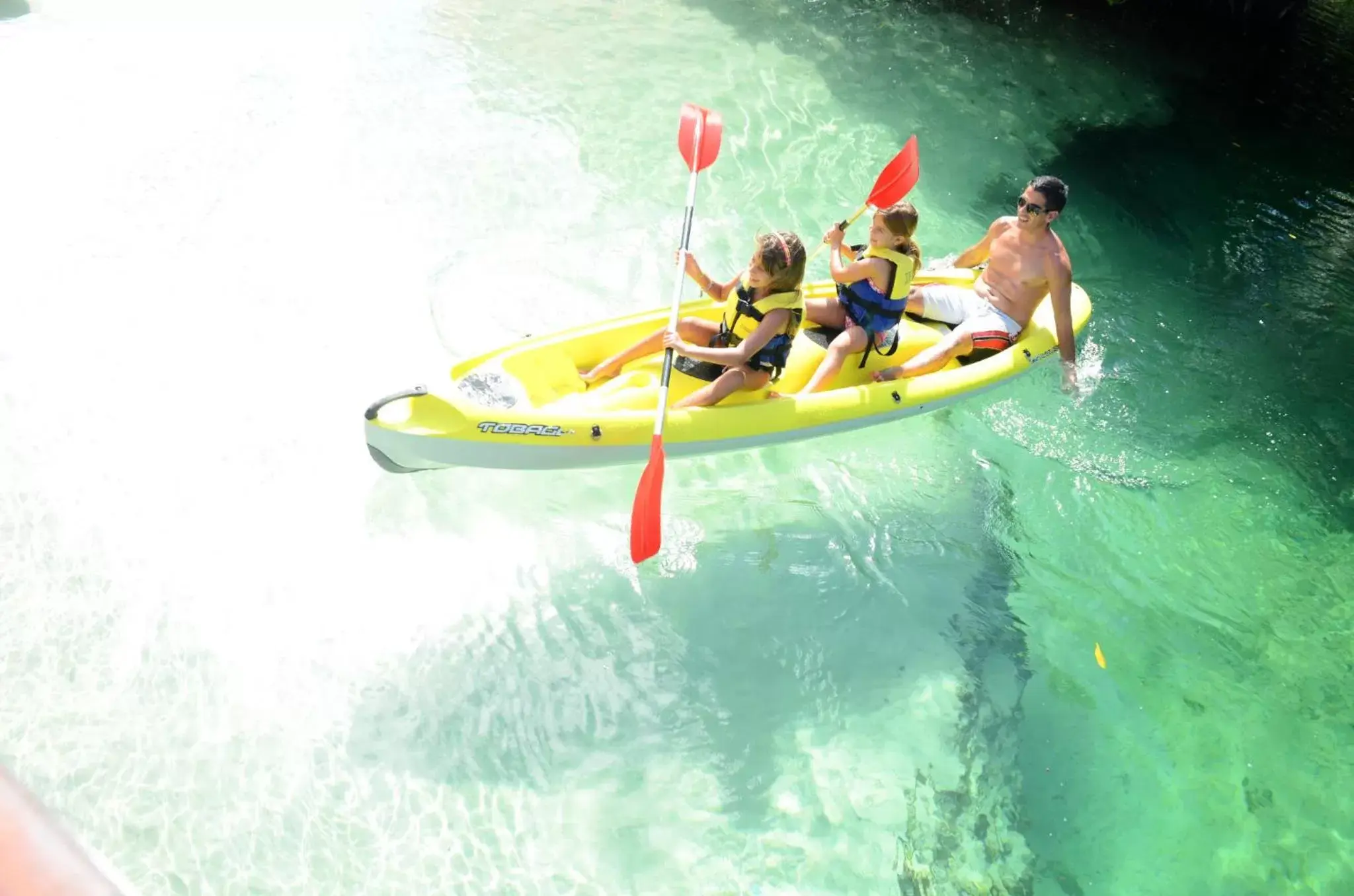 Canoeing in Hacienda Tres Rios Resort Spa & Nature Park - All Inclusive