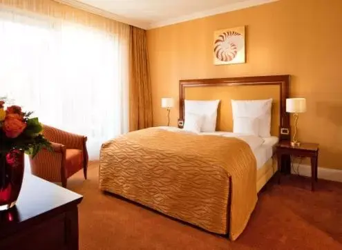 Bedroom, Bed in Hotel Gran BelVeder