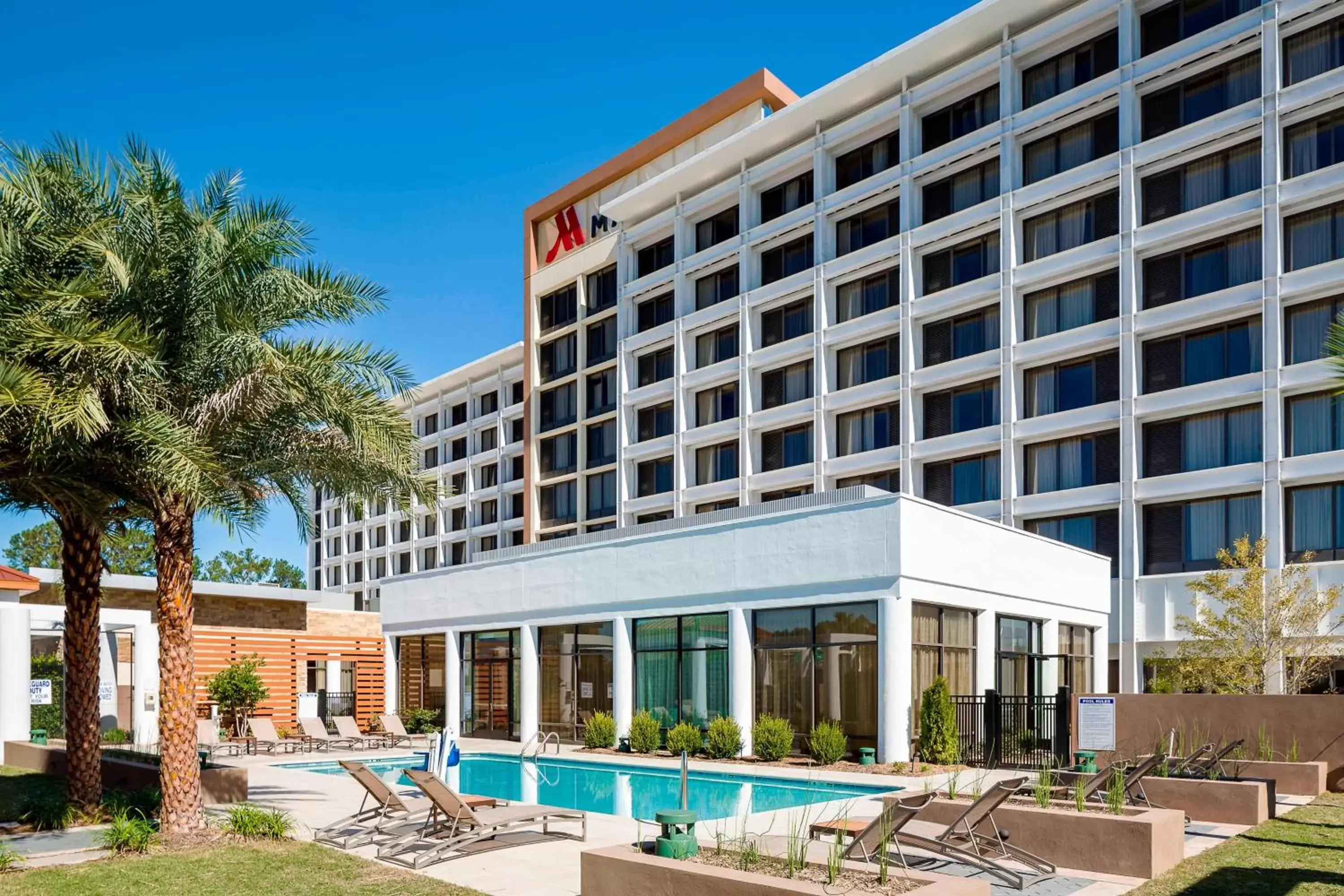 Swimming pool, Property Building in North Charleston Marriott