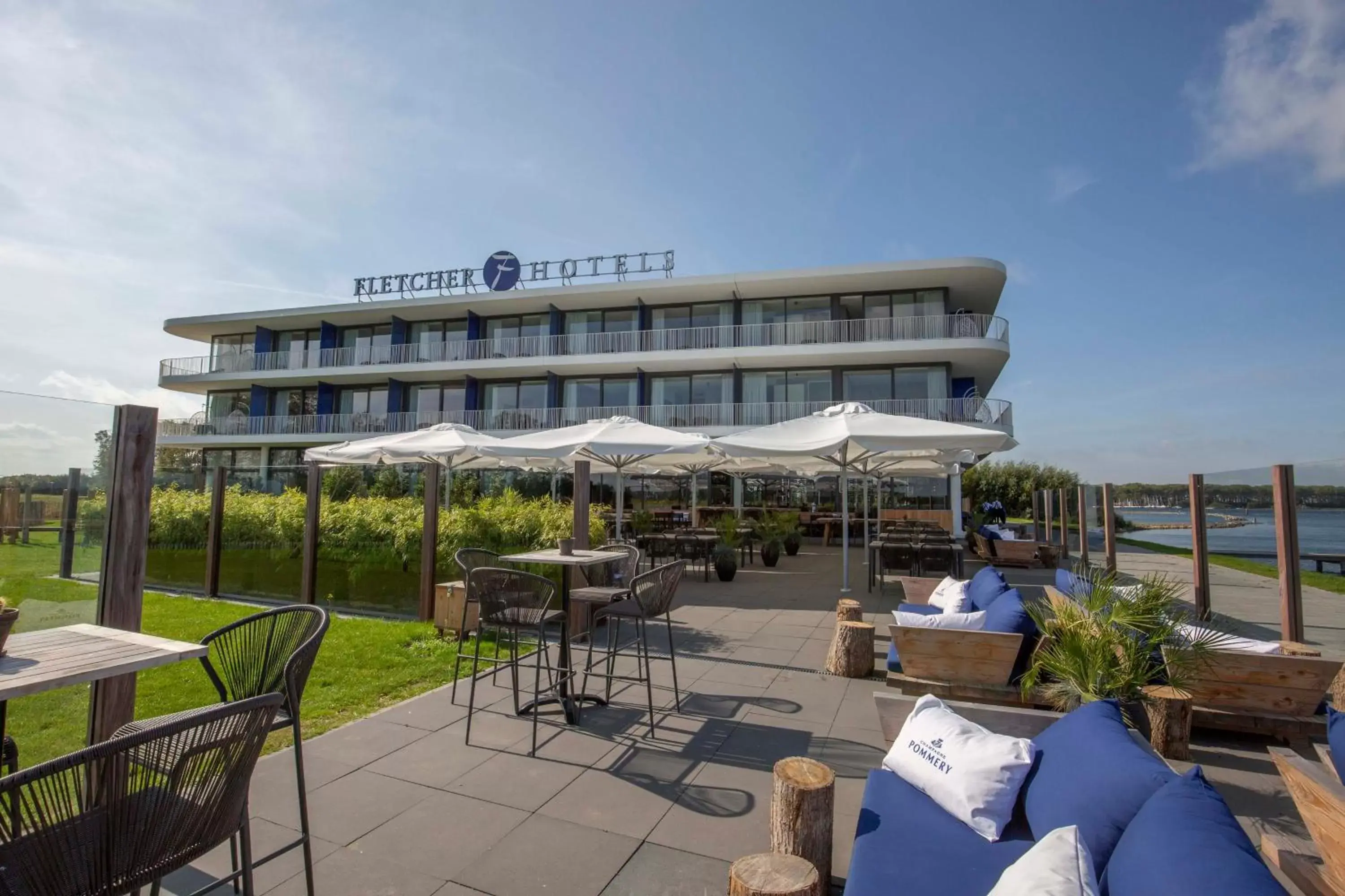 Property Building in Fletcher Hotel-Restaurant Het Veerse Meer