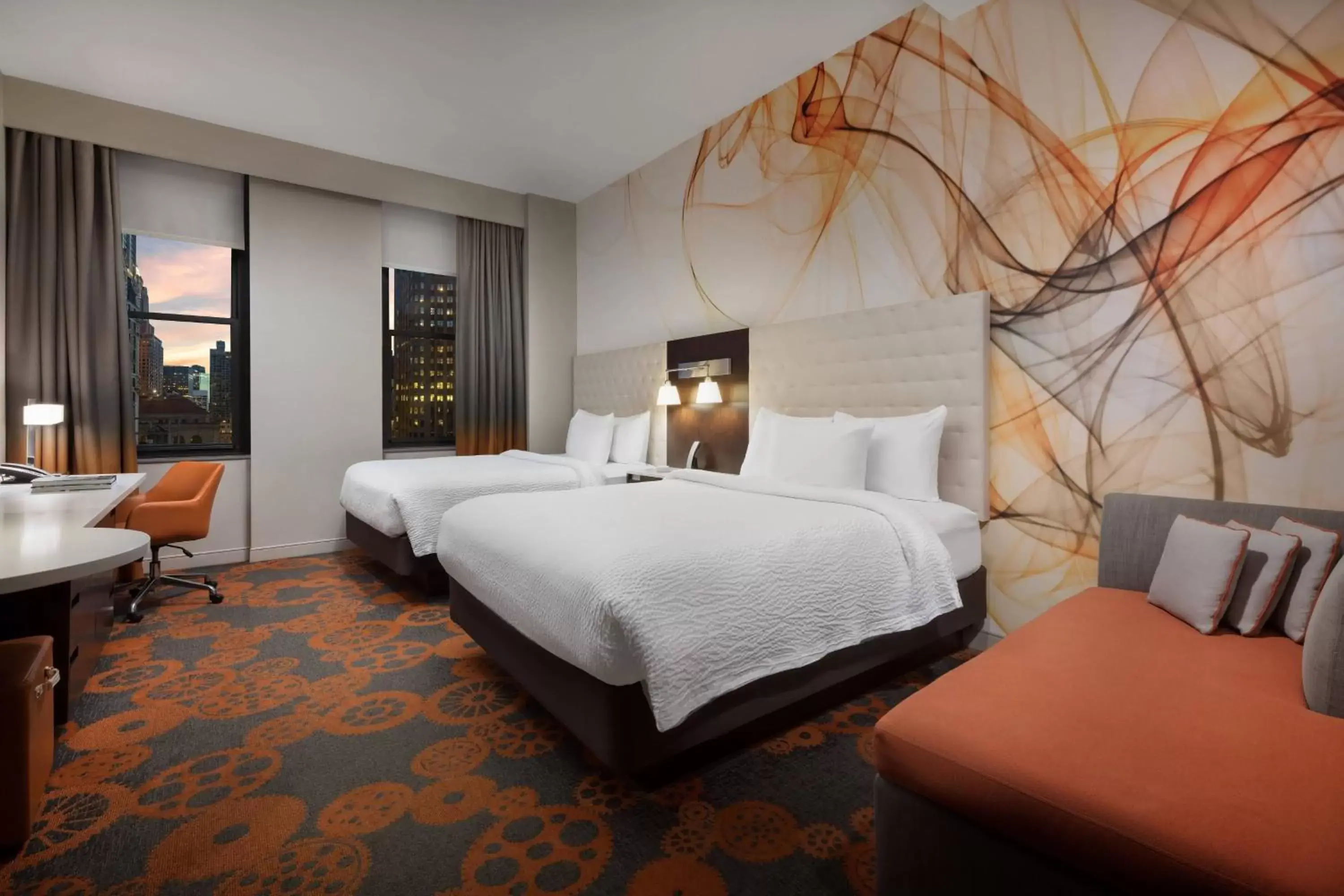 Photo of the whole room, Bed in Residence Inn by Marriott New York Downtown Manhattan/World Trade Center Area