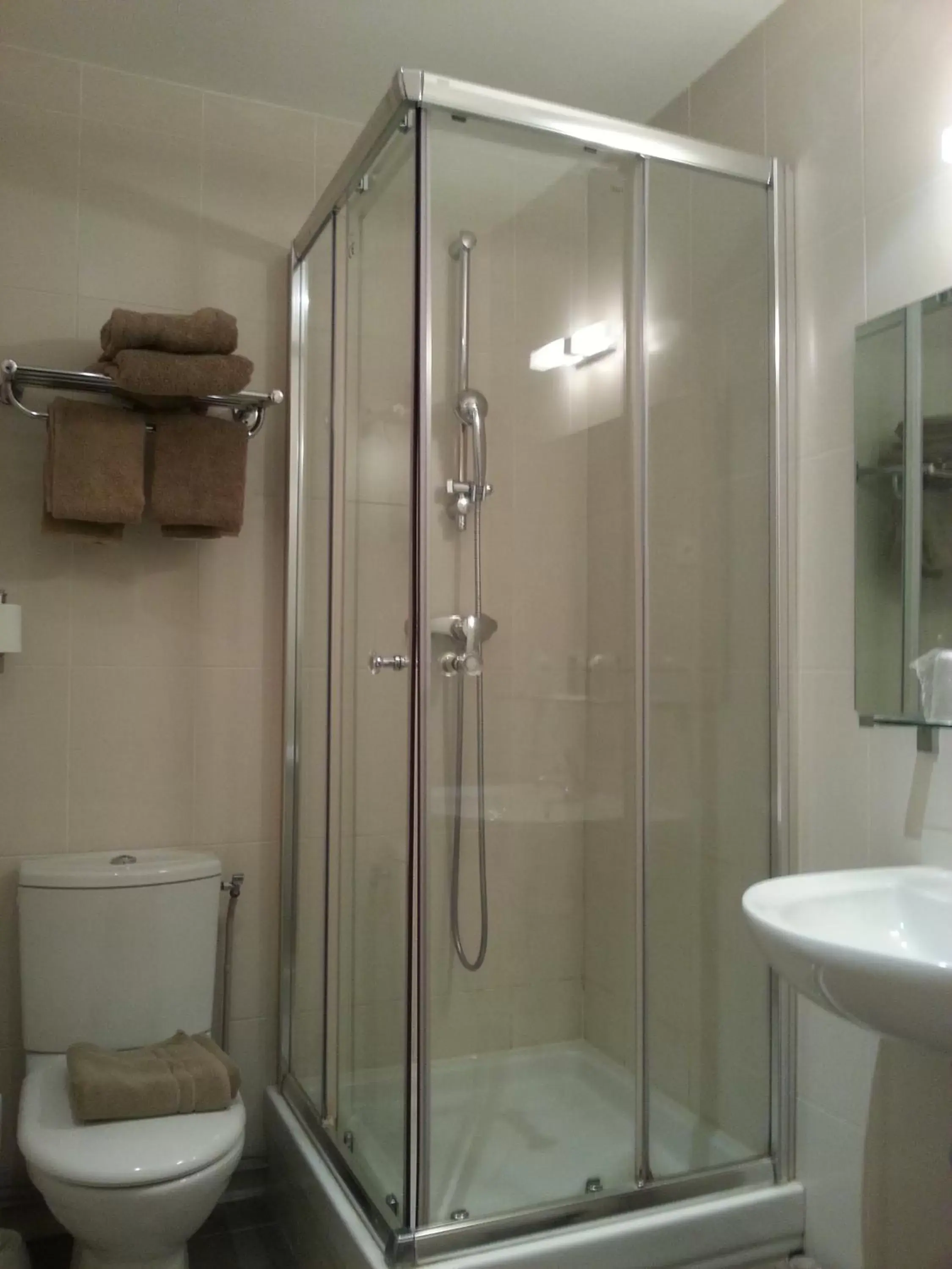 Shower, Bathroom in Hotel Little Regina