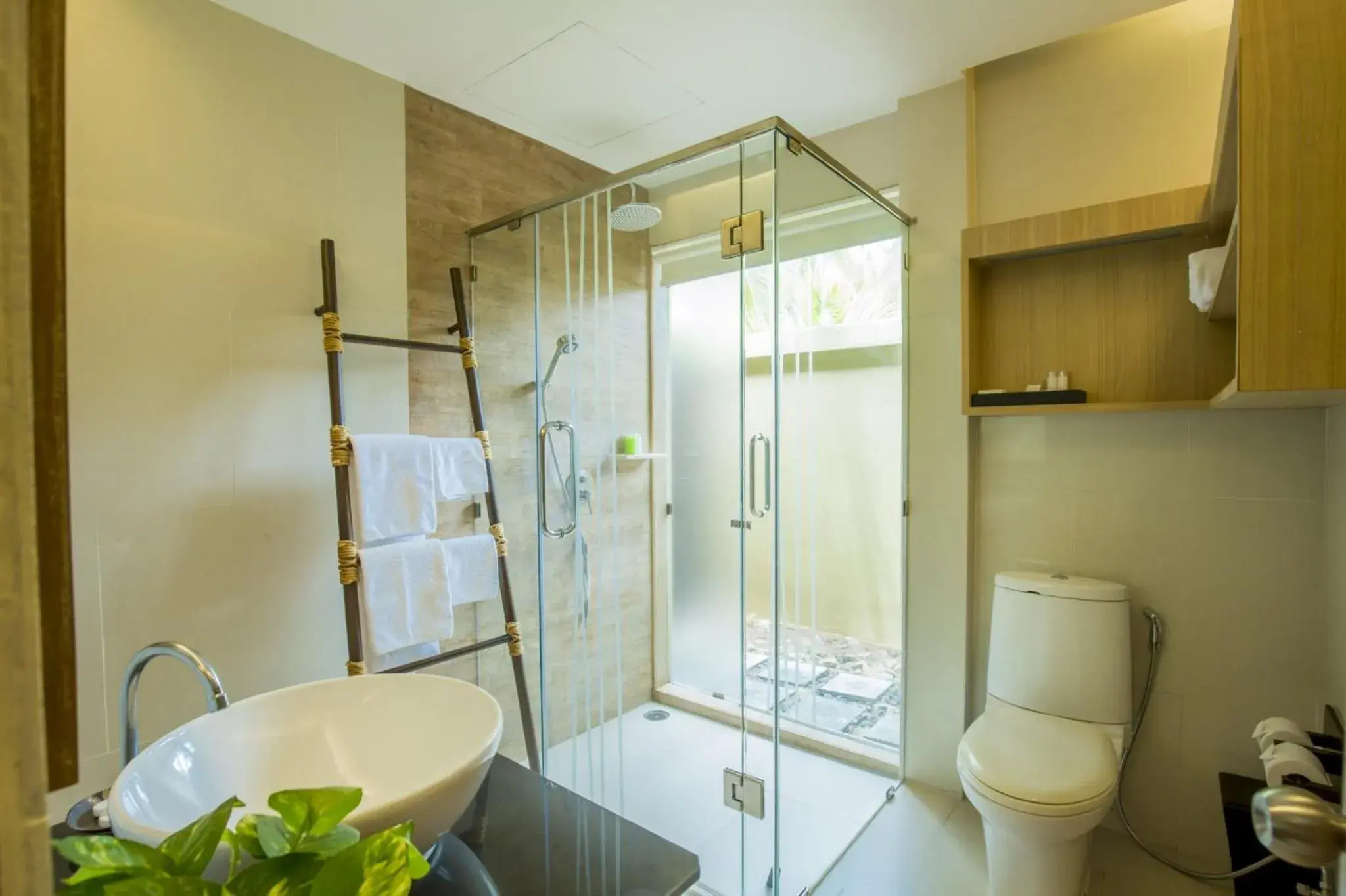 Shower, Bathroom in TUI BLUE The Passage Samui Private Pool Villas & Beach Resort