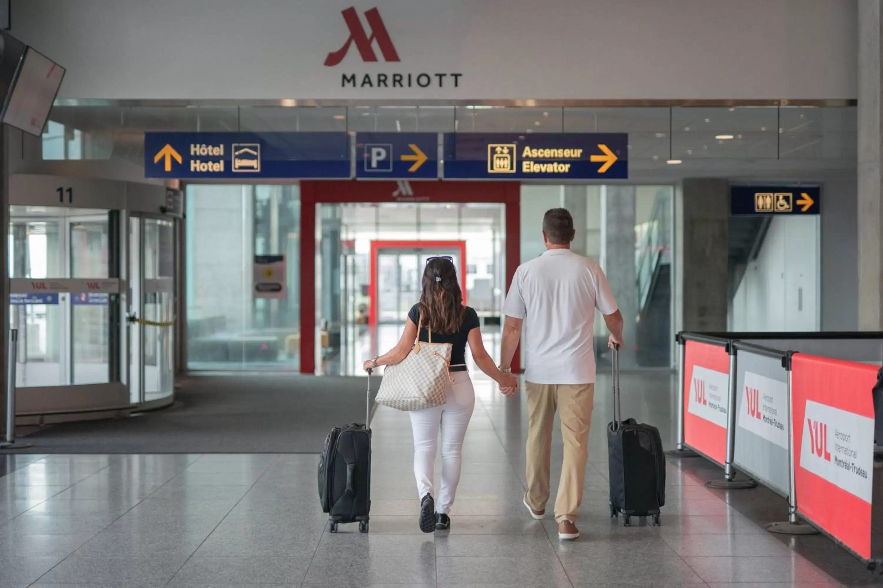 Property building in Marriott Montreal Airport In-Terminal Hotel