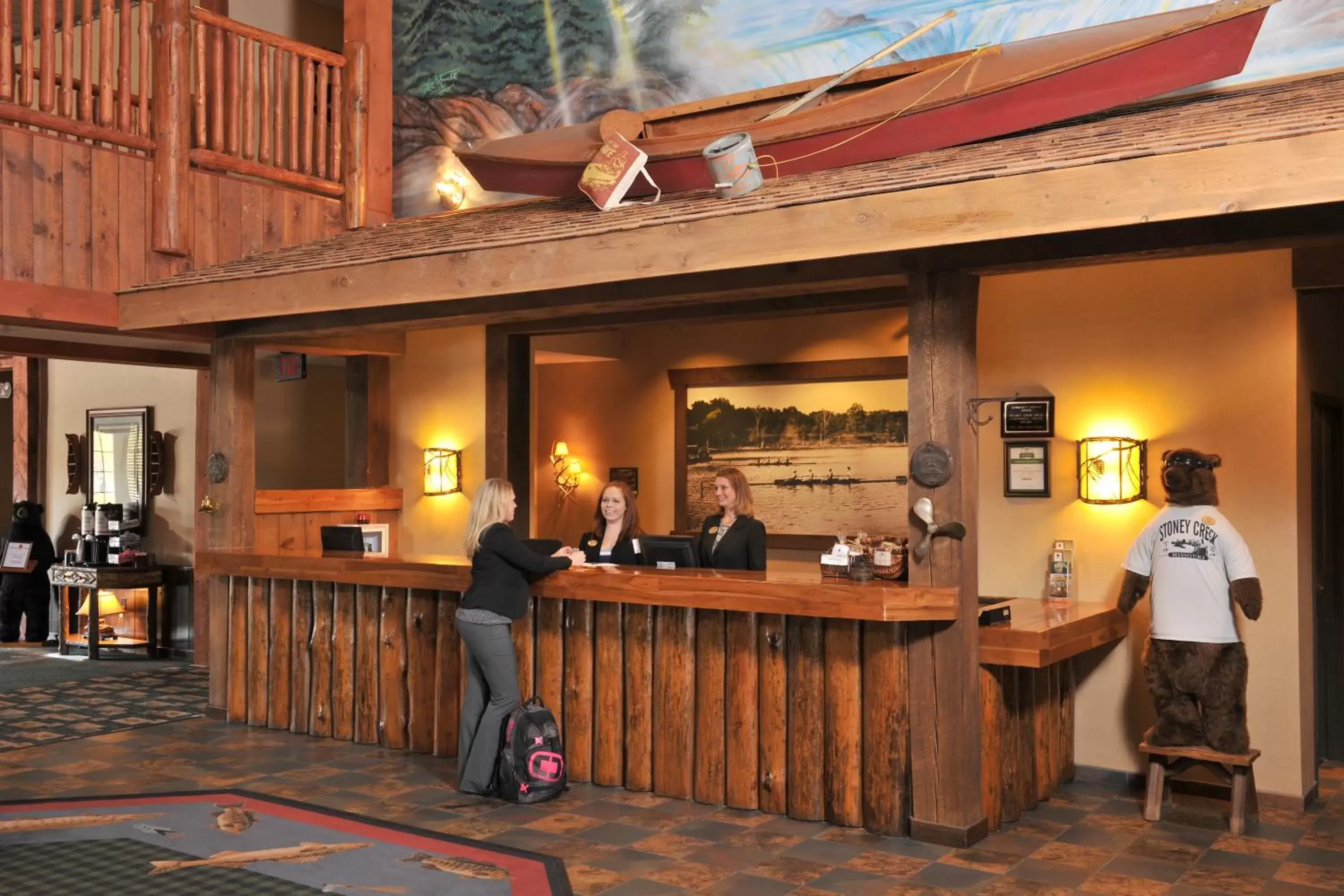 Lobby or reception in Stoney Creek Hotel Moline