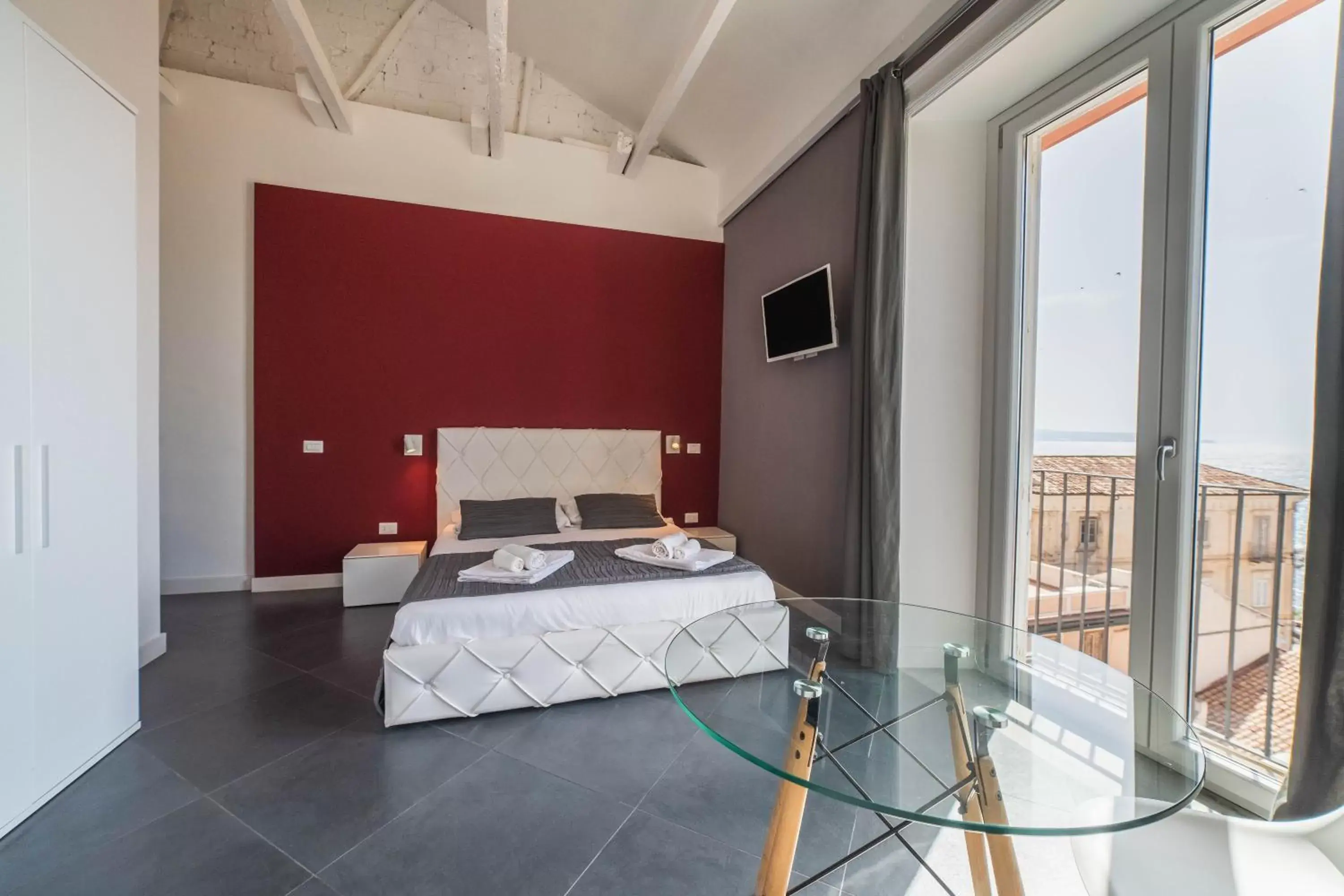 Bed in Residenza Nausicaa - 50 meters from the beach