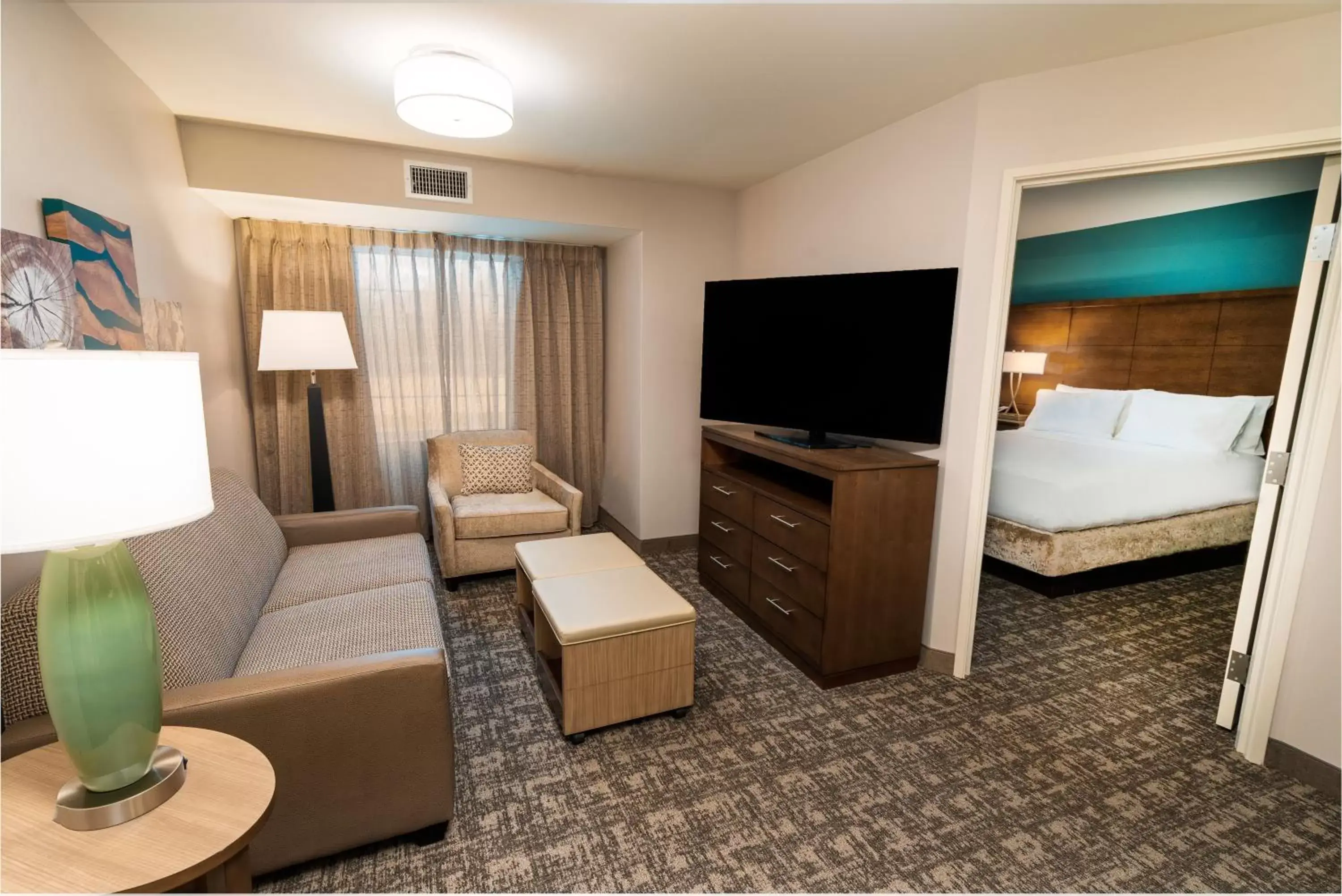 Photo of the whole room, TV/Entertainment Center in Staybridge Suites - Washington DC East - Largo, an IHG Hotel