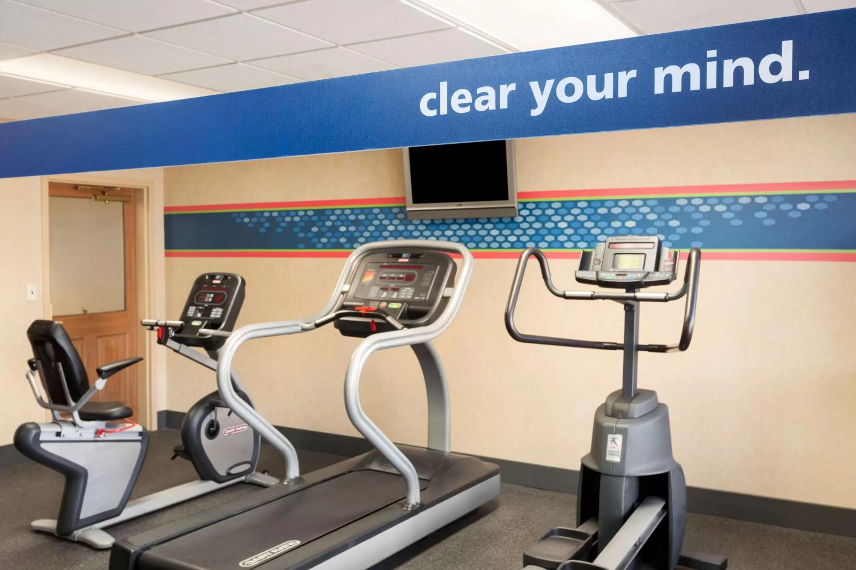 Fitness centre/facilities in Hampton Inn Geneva
