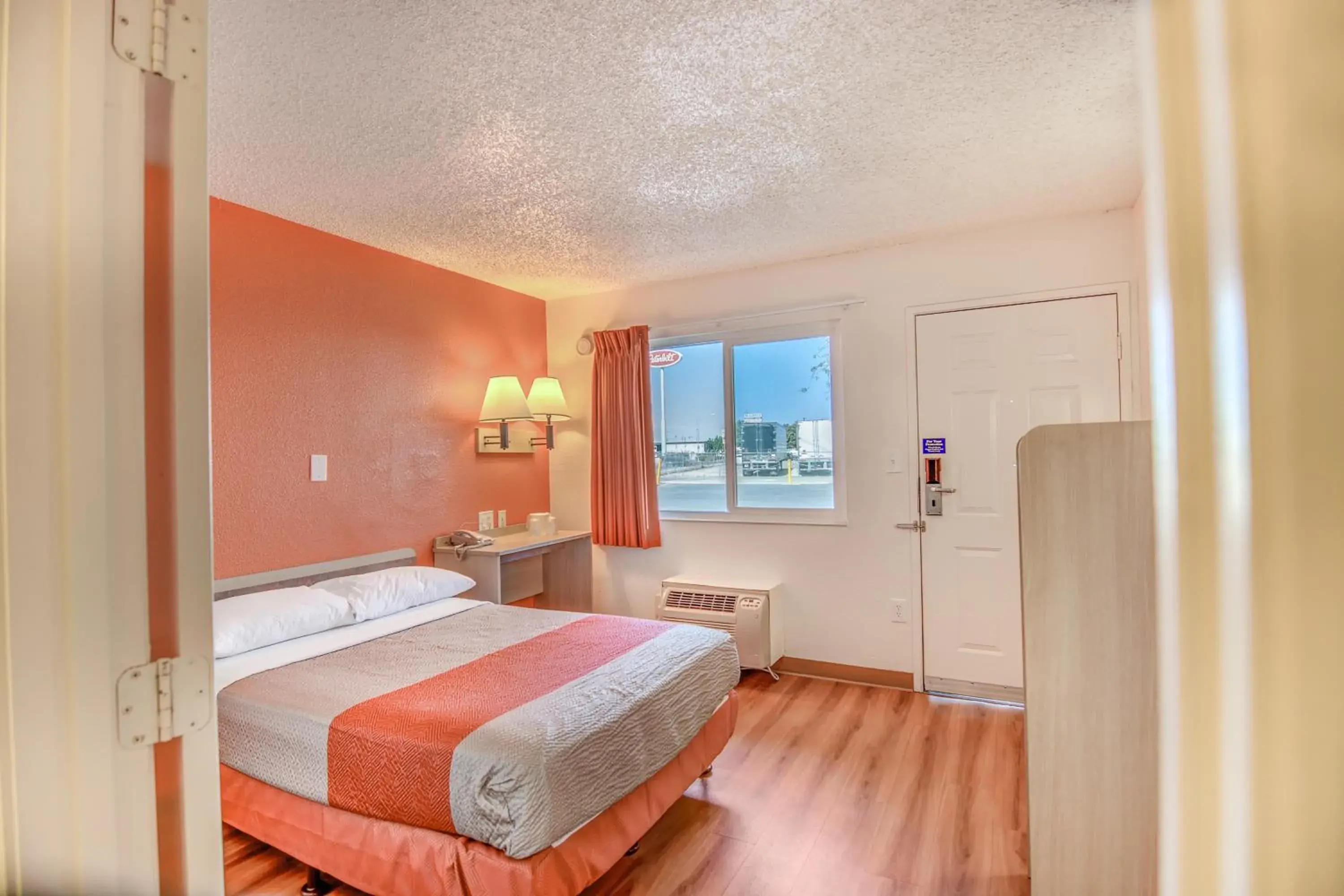 Bedroom in Motel 6-Stockton, CA - Charter Way West