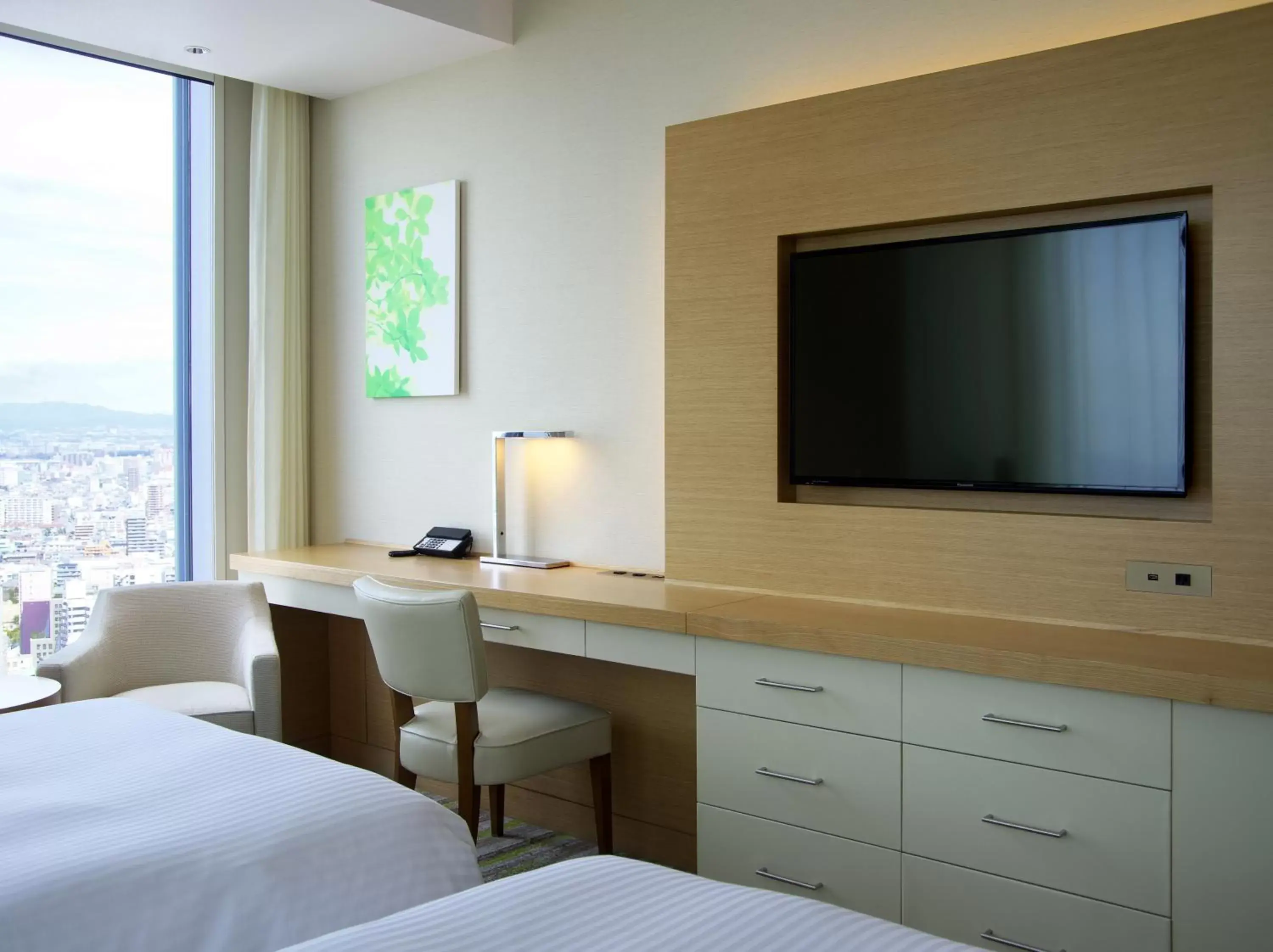 Photo of the whole room, TV/Entertainment Center in Nagoya JR Gate Tower Hotel