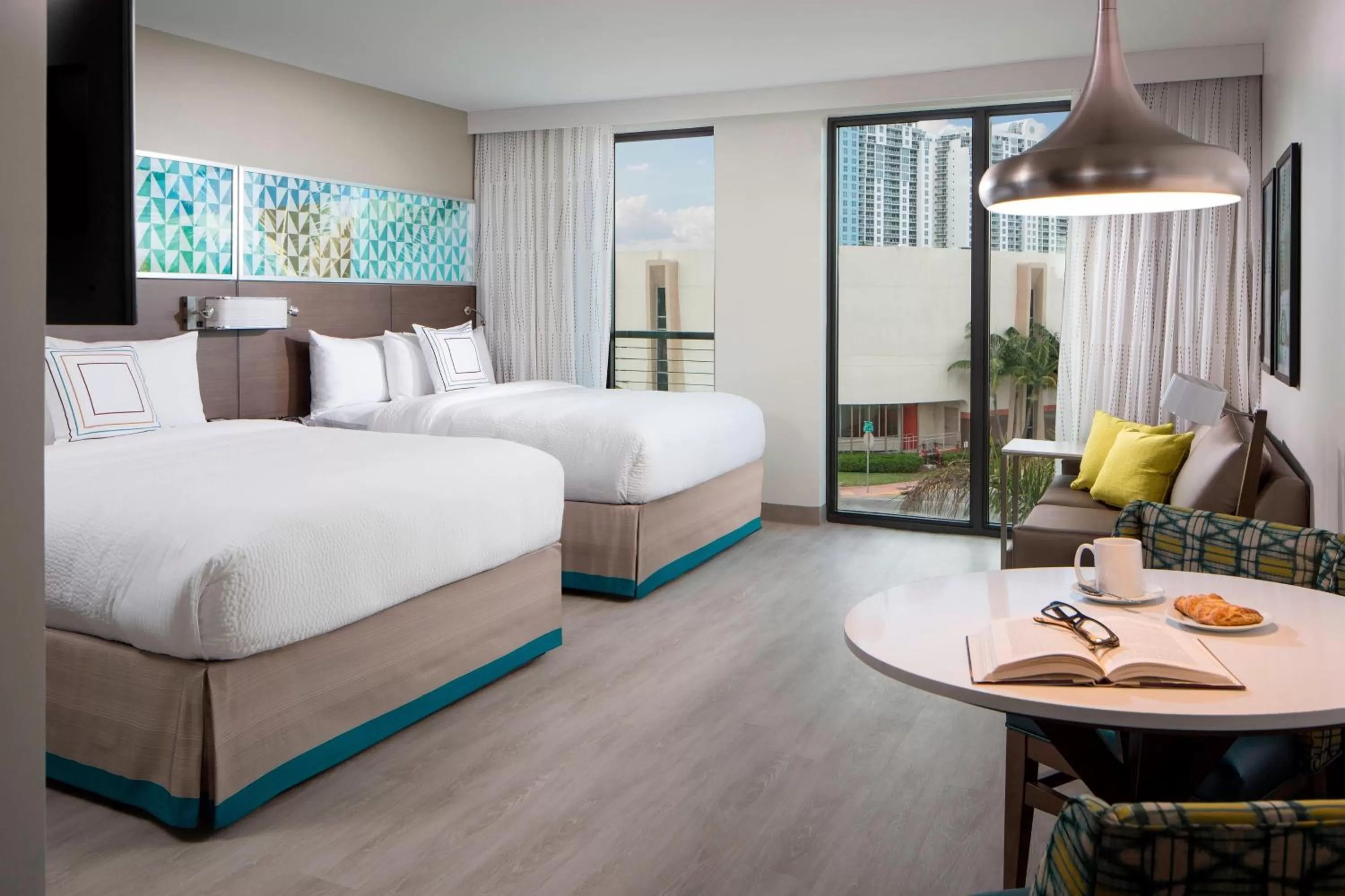 Photo of the whole room, Bed in Residence Inn by Marriott Miami Beach South Beach