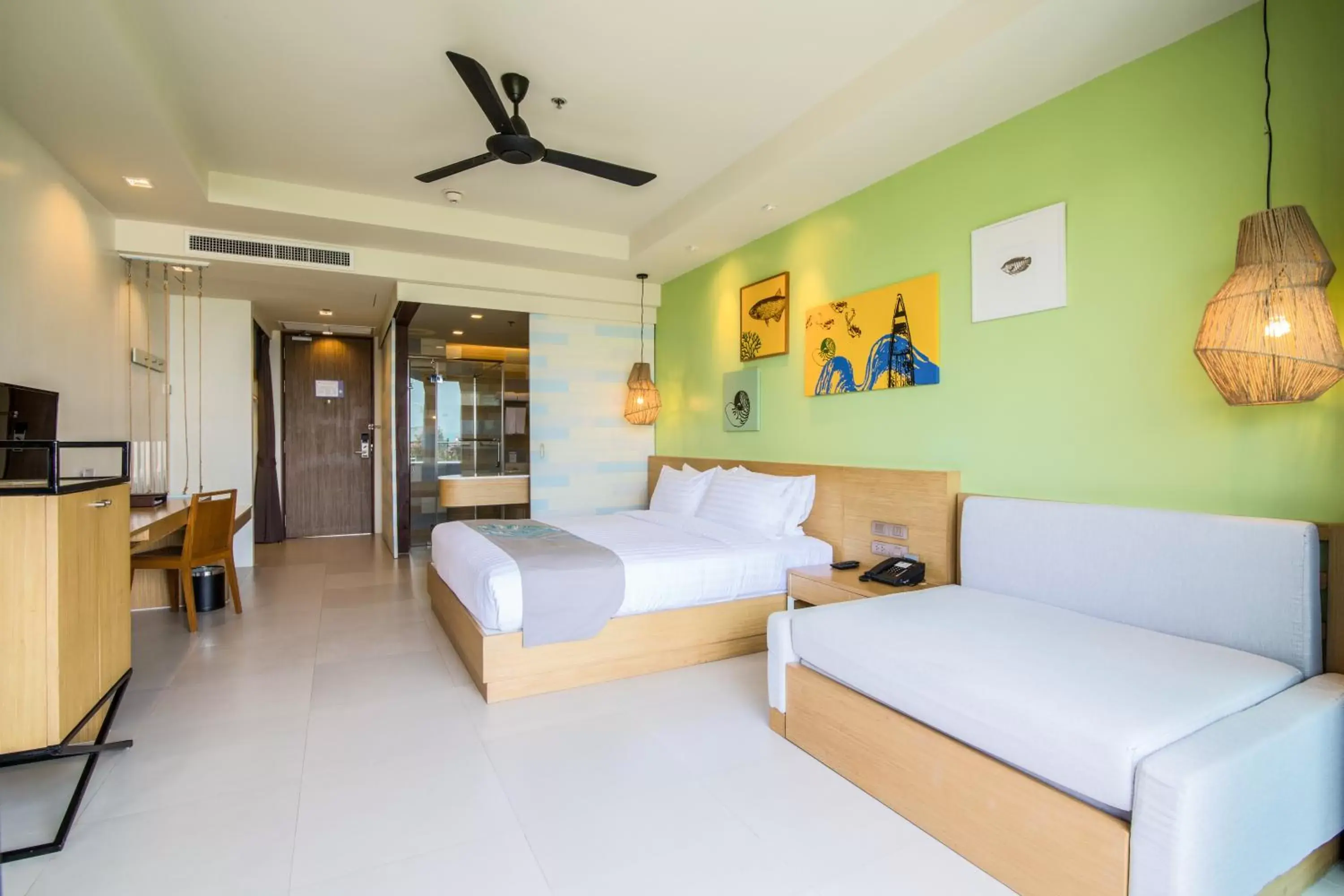 Bed in Holiday Ao Nang Beach Resort, Krabi - SHA Extra Plus