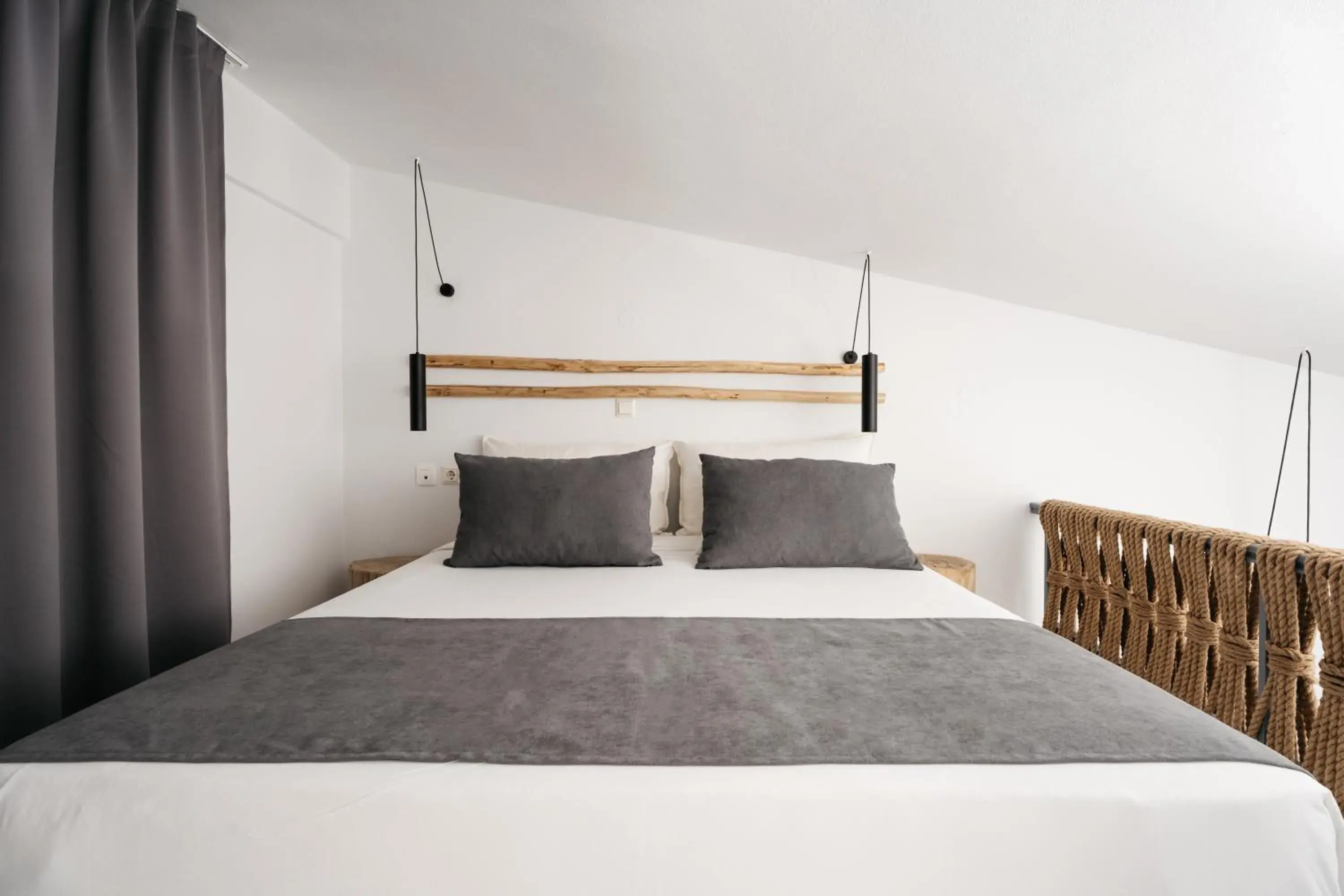 Bed in Petradi Beach Lounge Hotel