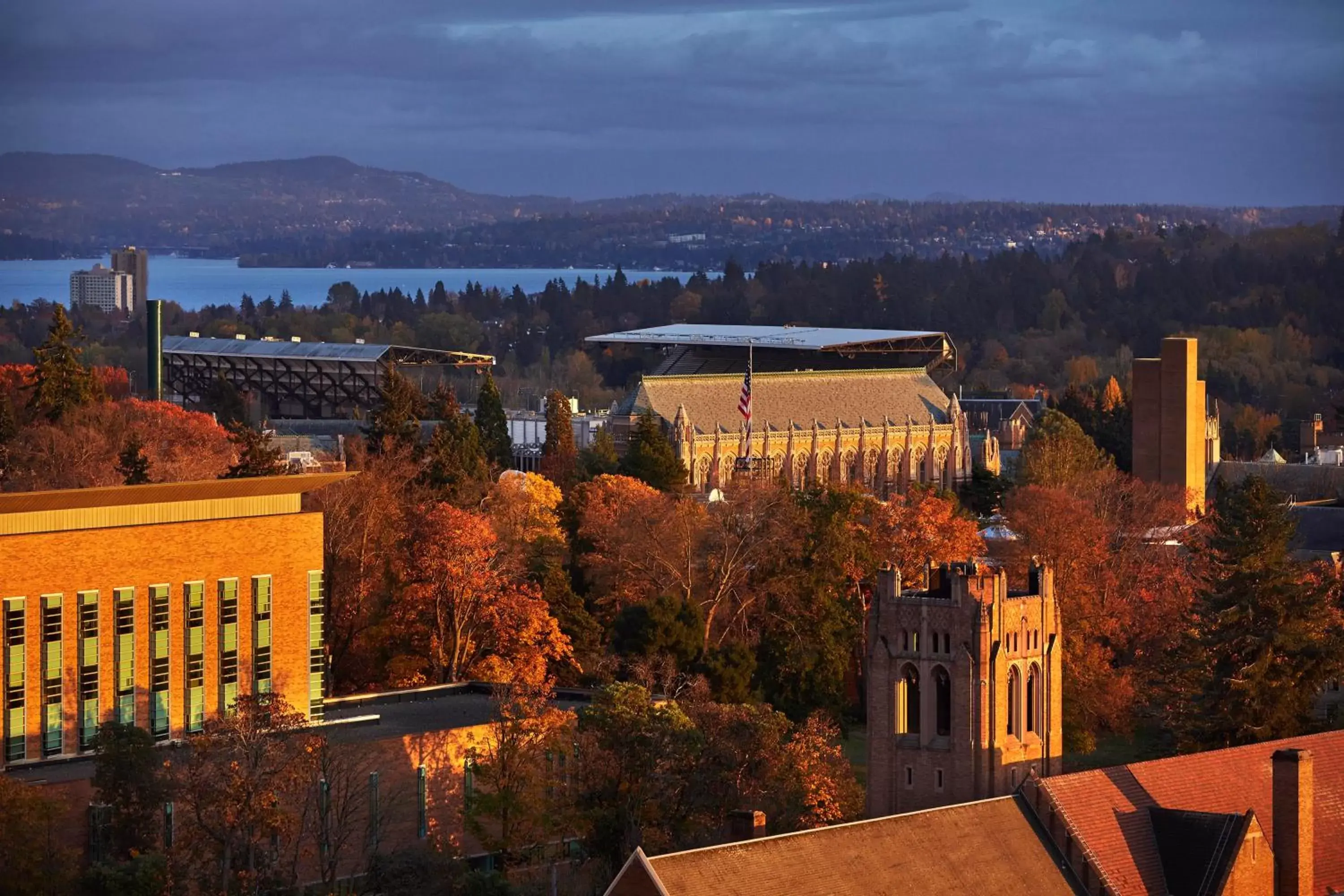 City view in Graduate Seattle