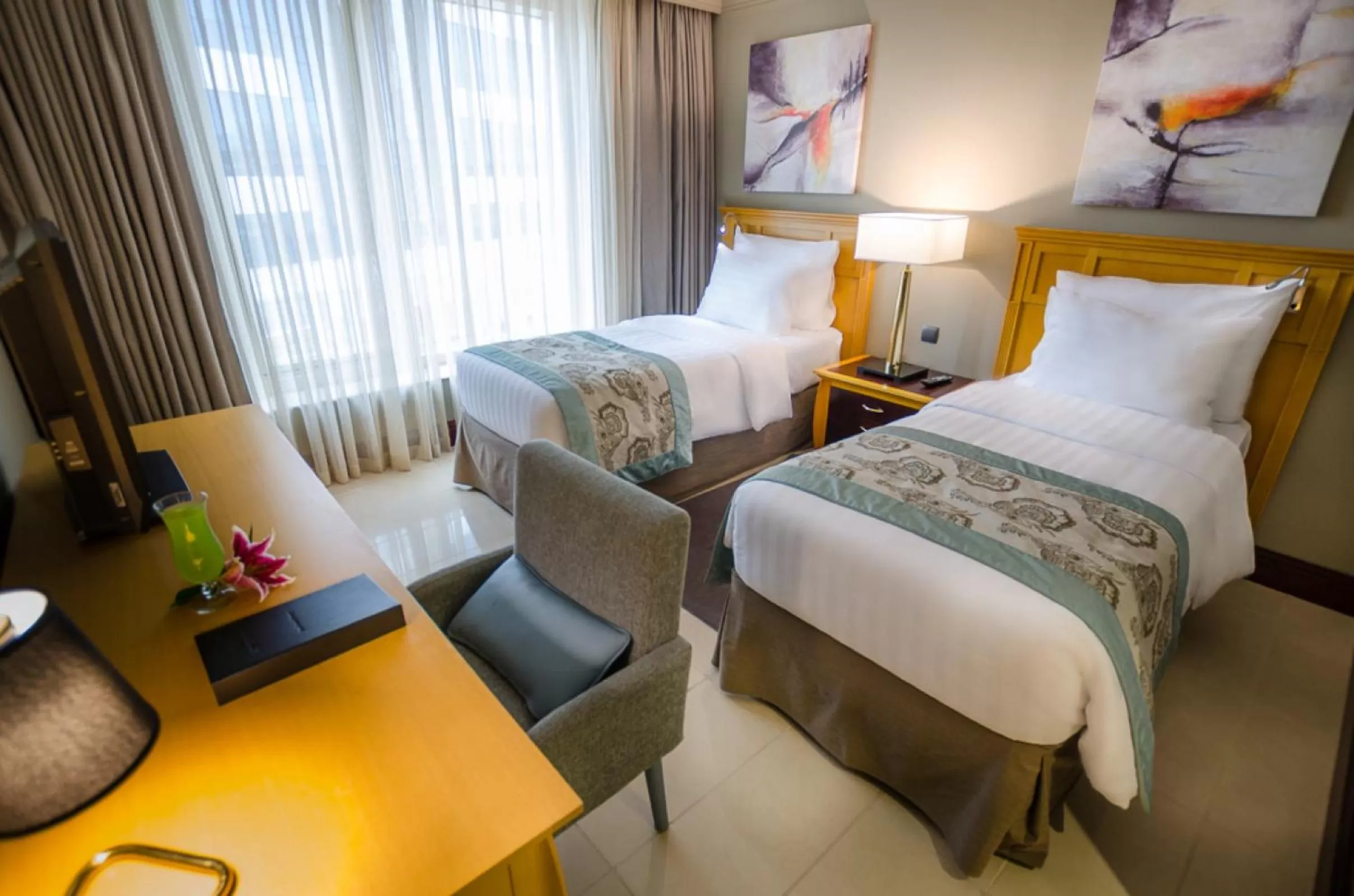 Bedroom, Bed in Somewhere Hotel Apartment