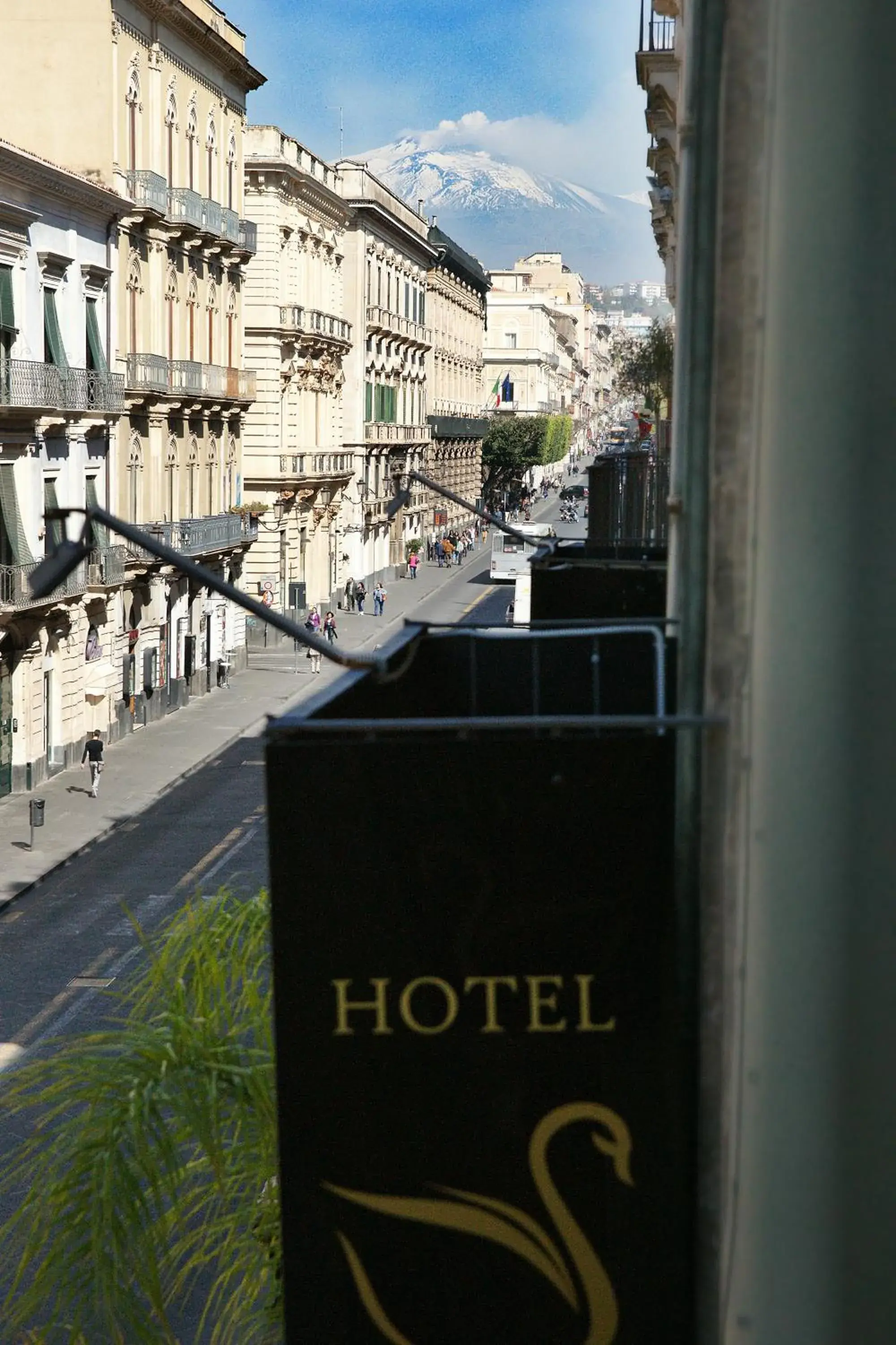 Street view in Hotel Sofia