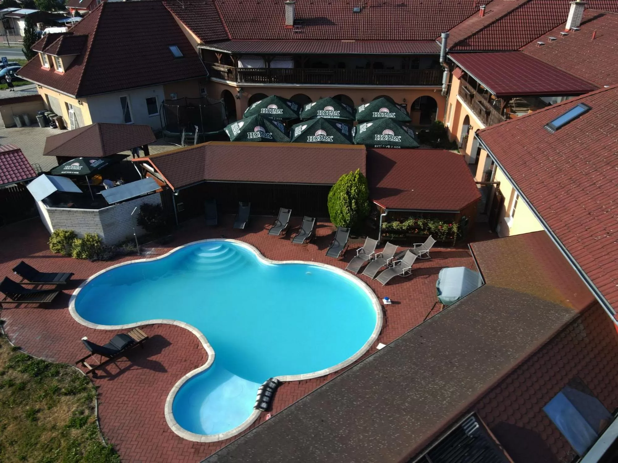 Swimming pool in Hotel Aldo