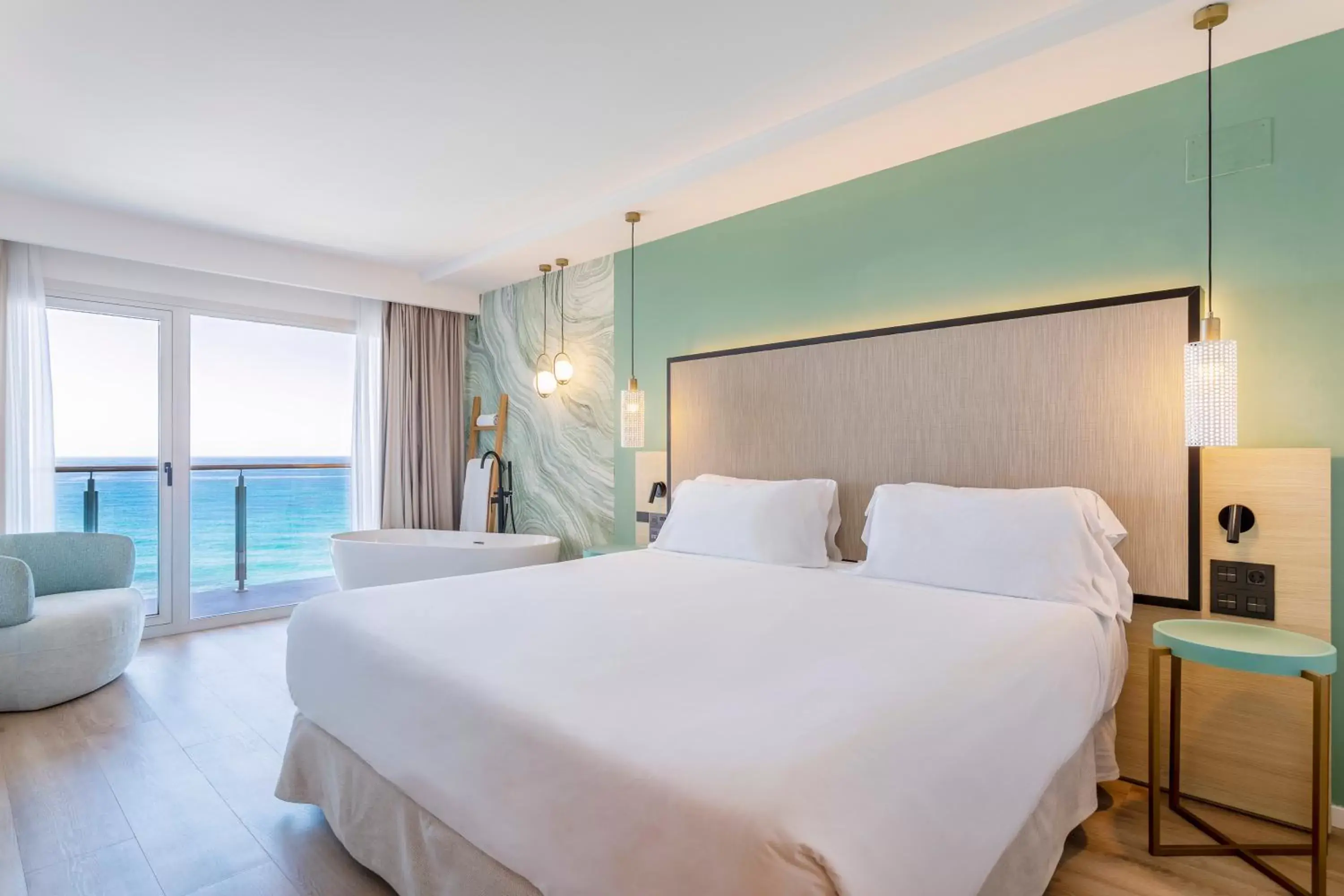 Bed in Suites del Mar by Melia
