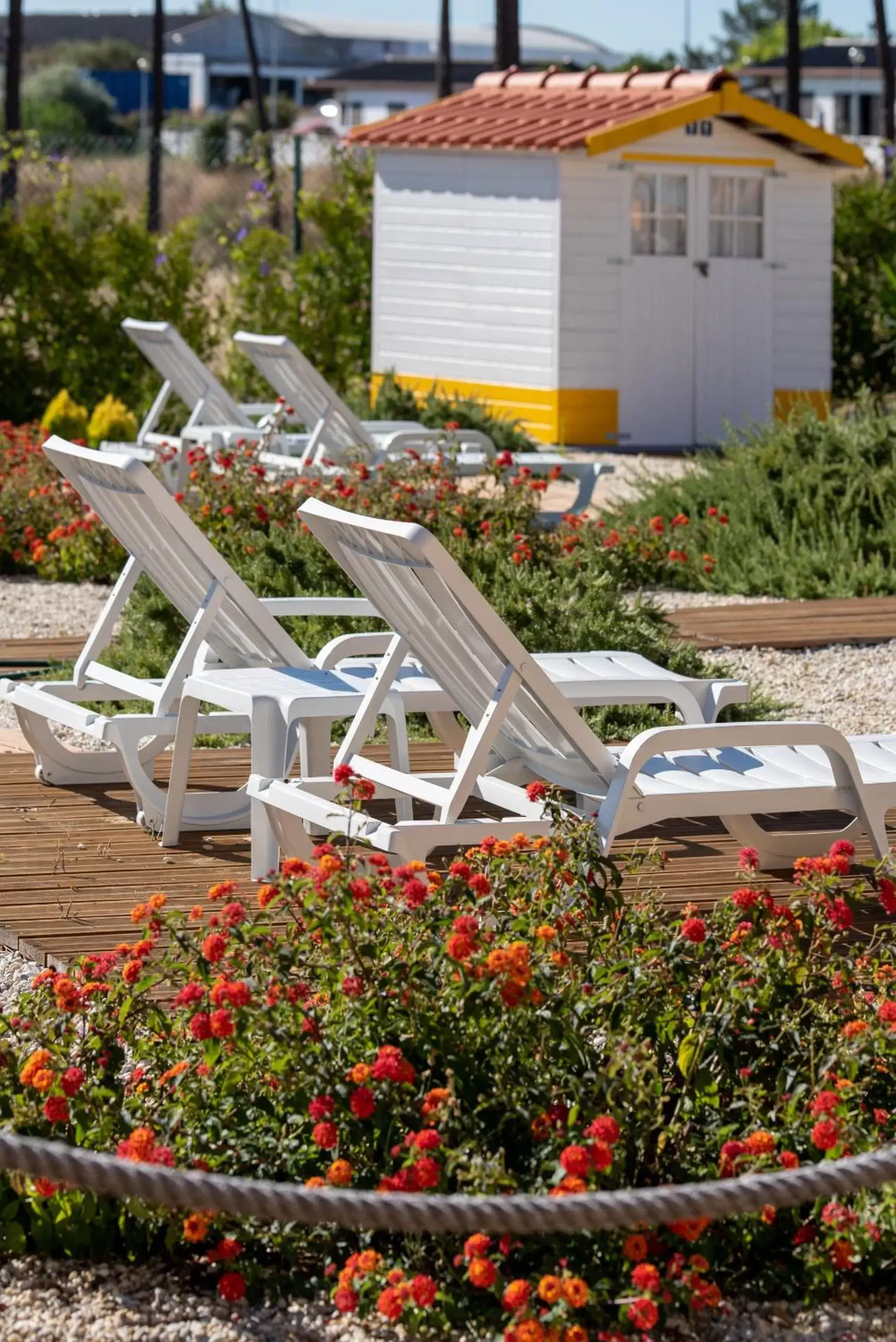 Garden in Hotel Rural Monte da Leziria