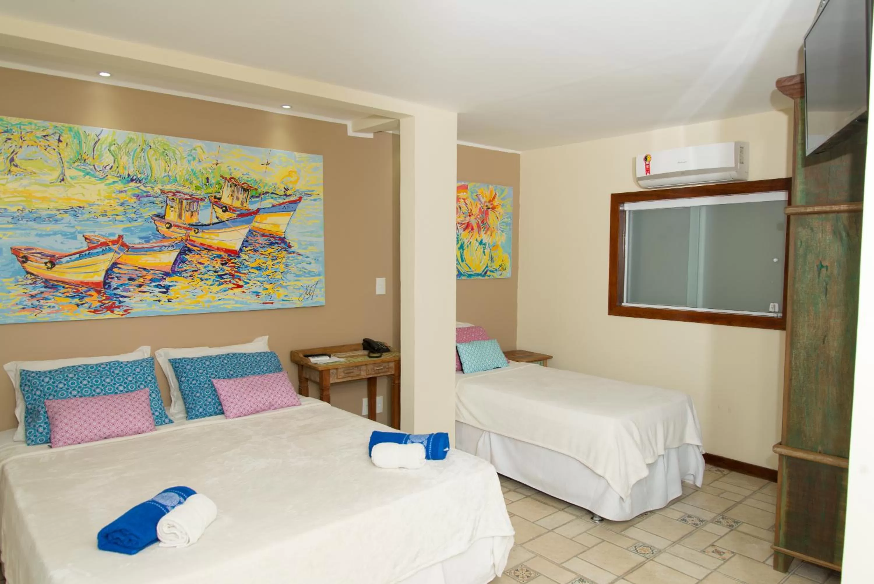 Decorative detail, Bed in Pousada La Dolce Vita