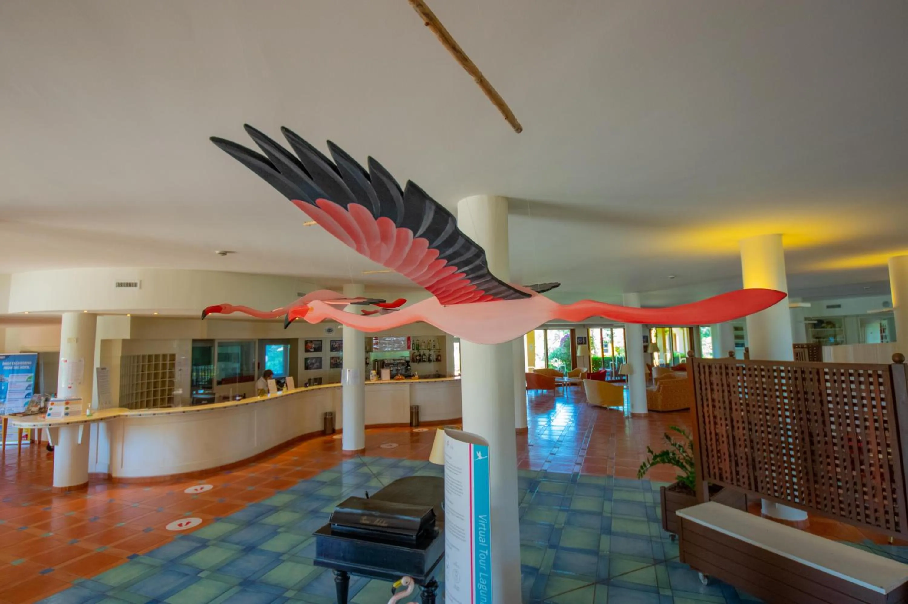 Lobby or reception in Hotel Santa Gilla