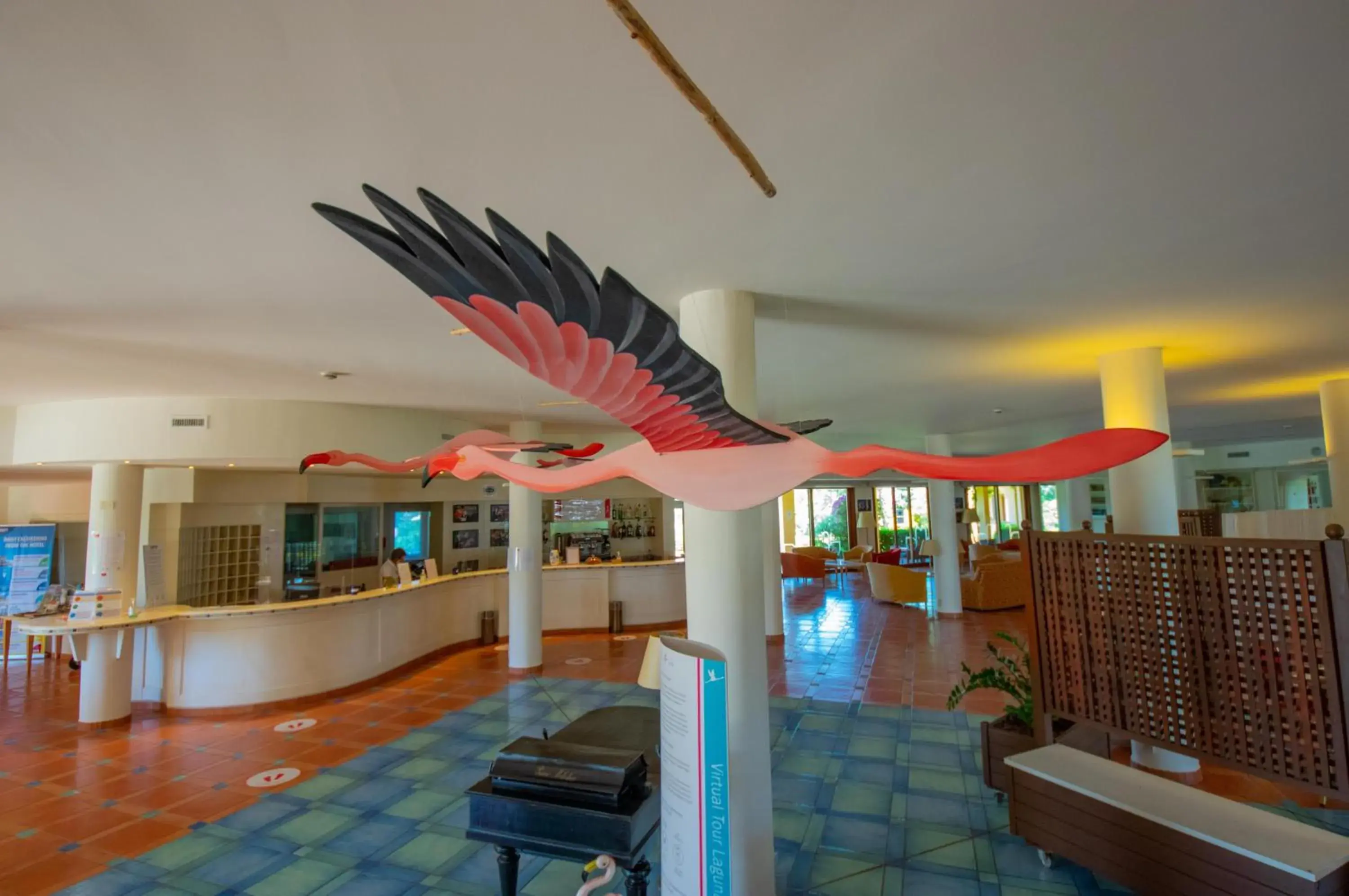 Lobby or reception in Hotel Santa Gilla Lobby or reception in Hotel Santa Gilla