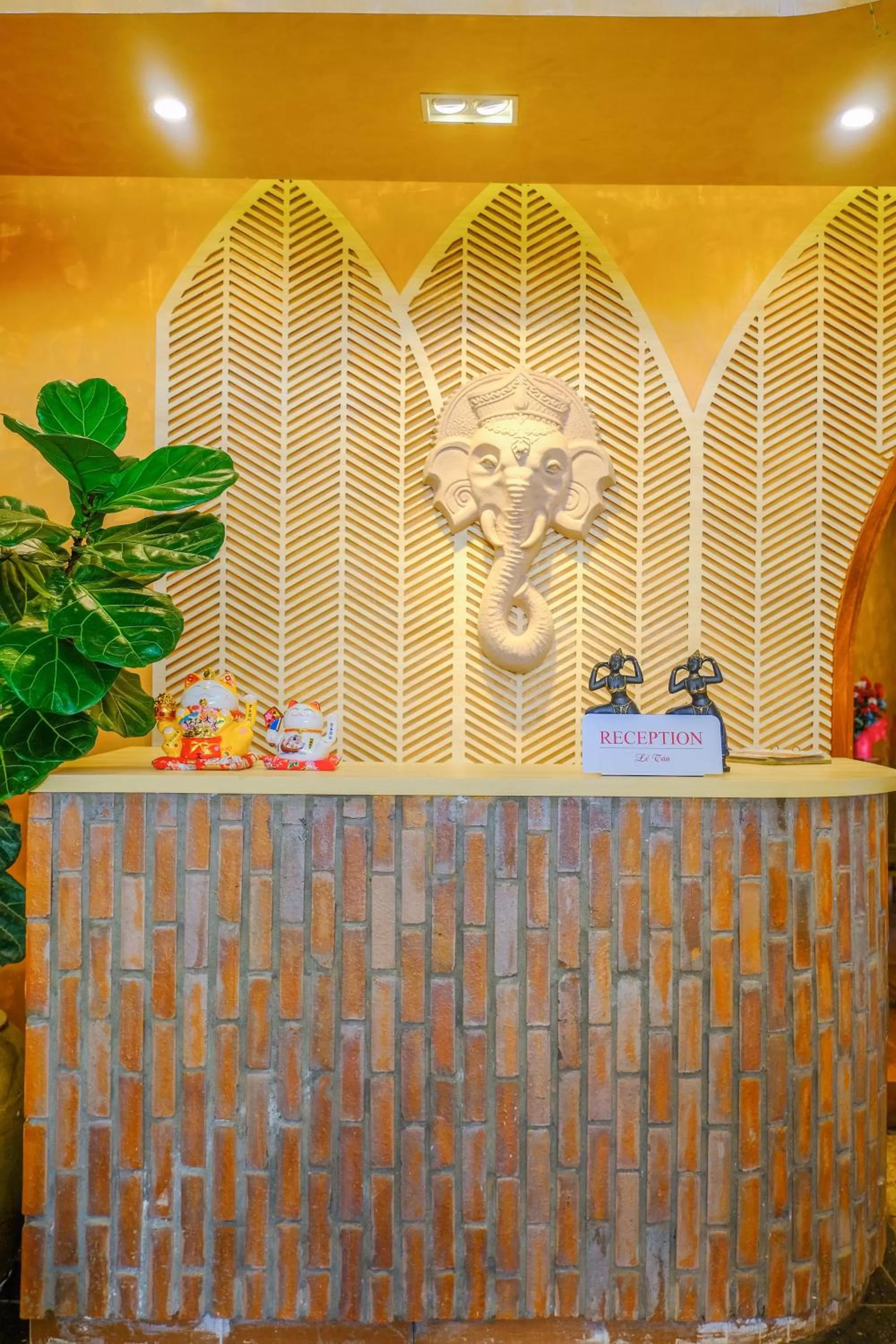 Lobby or reception in Eo Gió Có Homestay