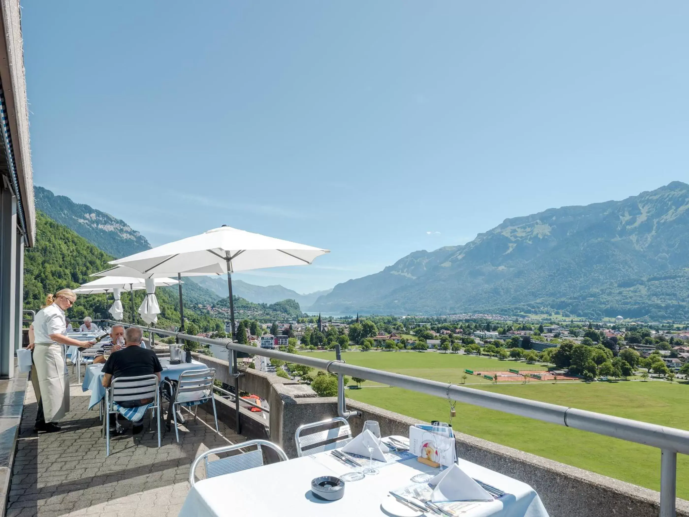 Balcony/Terrace in Metropole Swiss Quality Hotel