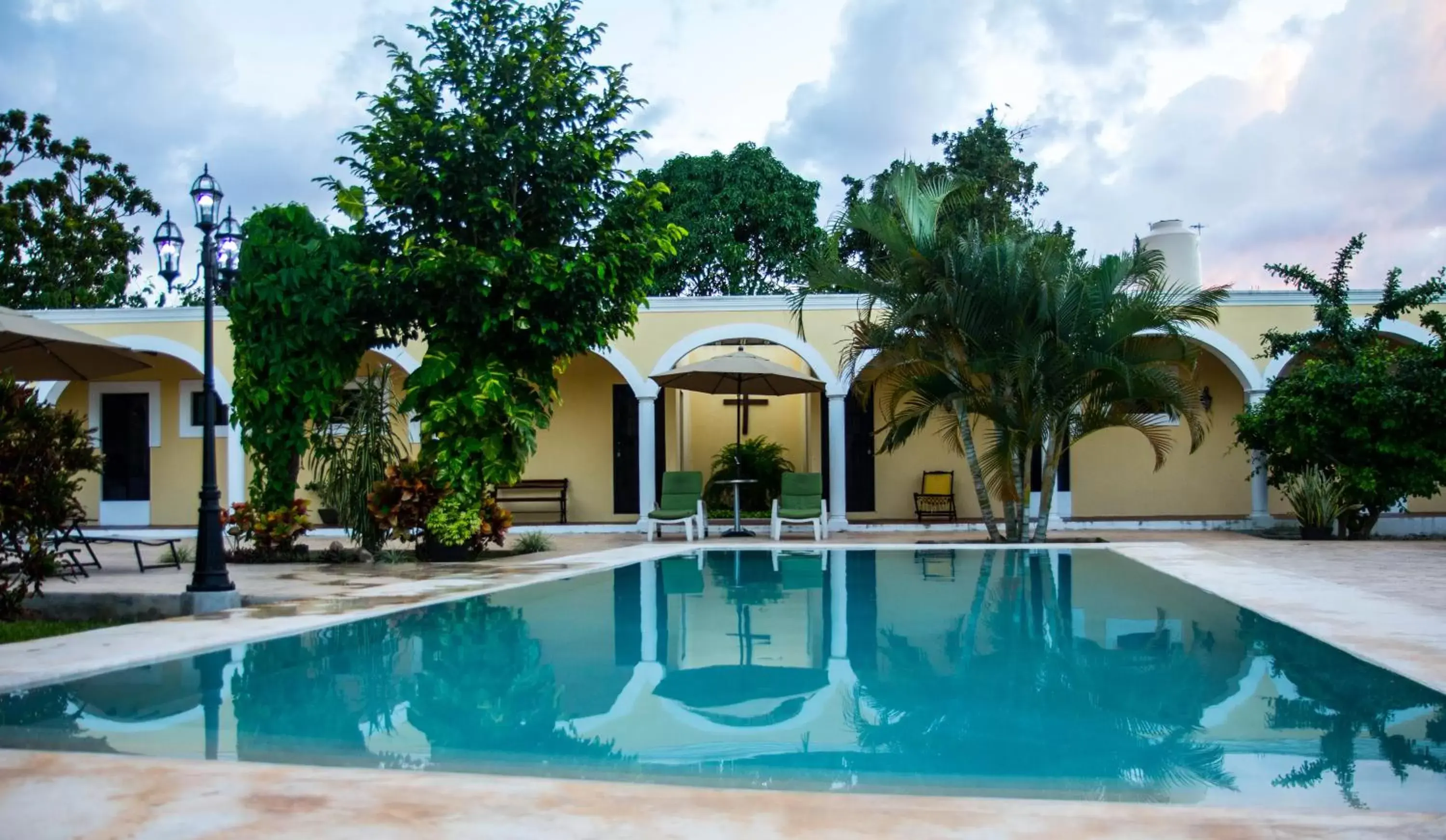 Pool view, Swimming Pool in Hotel Hacienda Izamal
