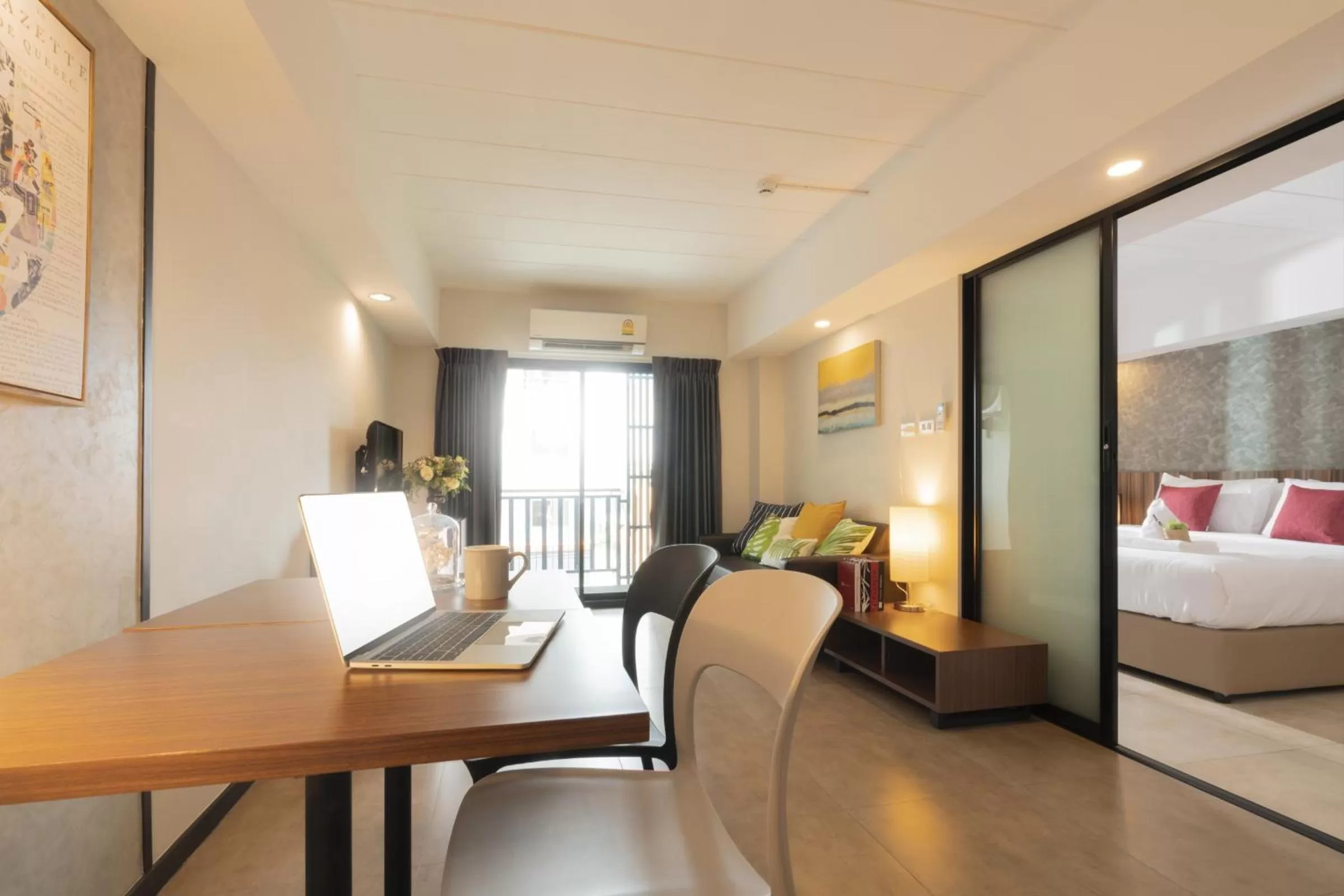 Bed in The Home Hotel SHA