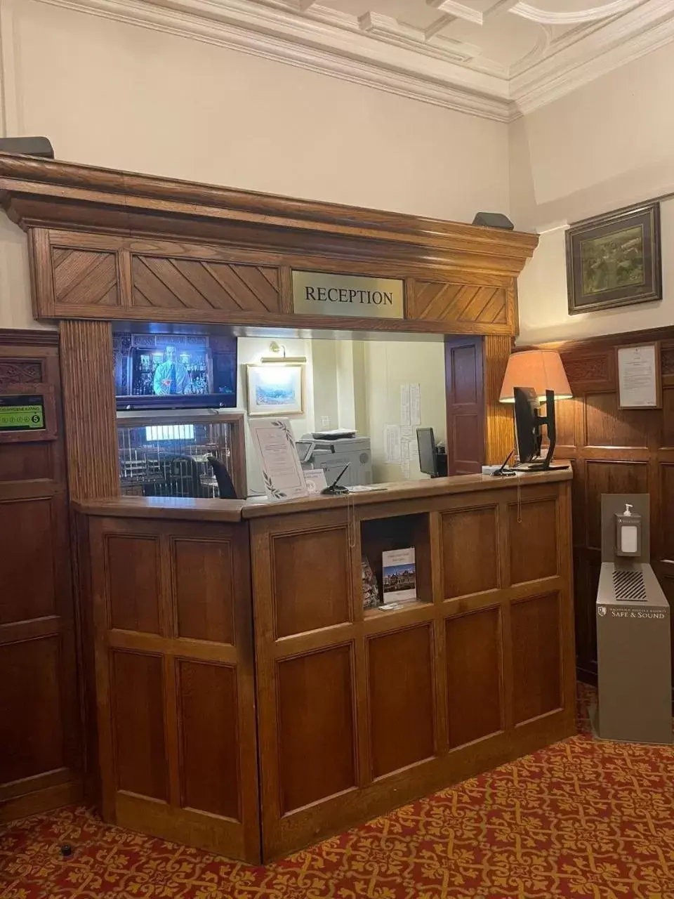 Lobby or reception, Lobby/Reception in Macdonald Elmers Court Hotel