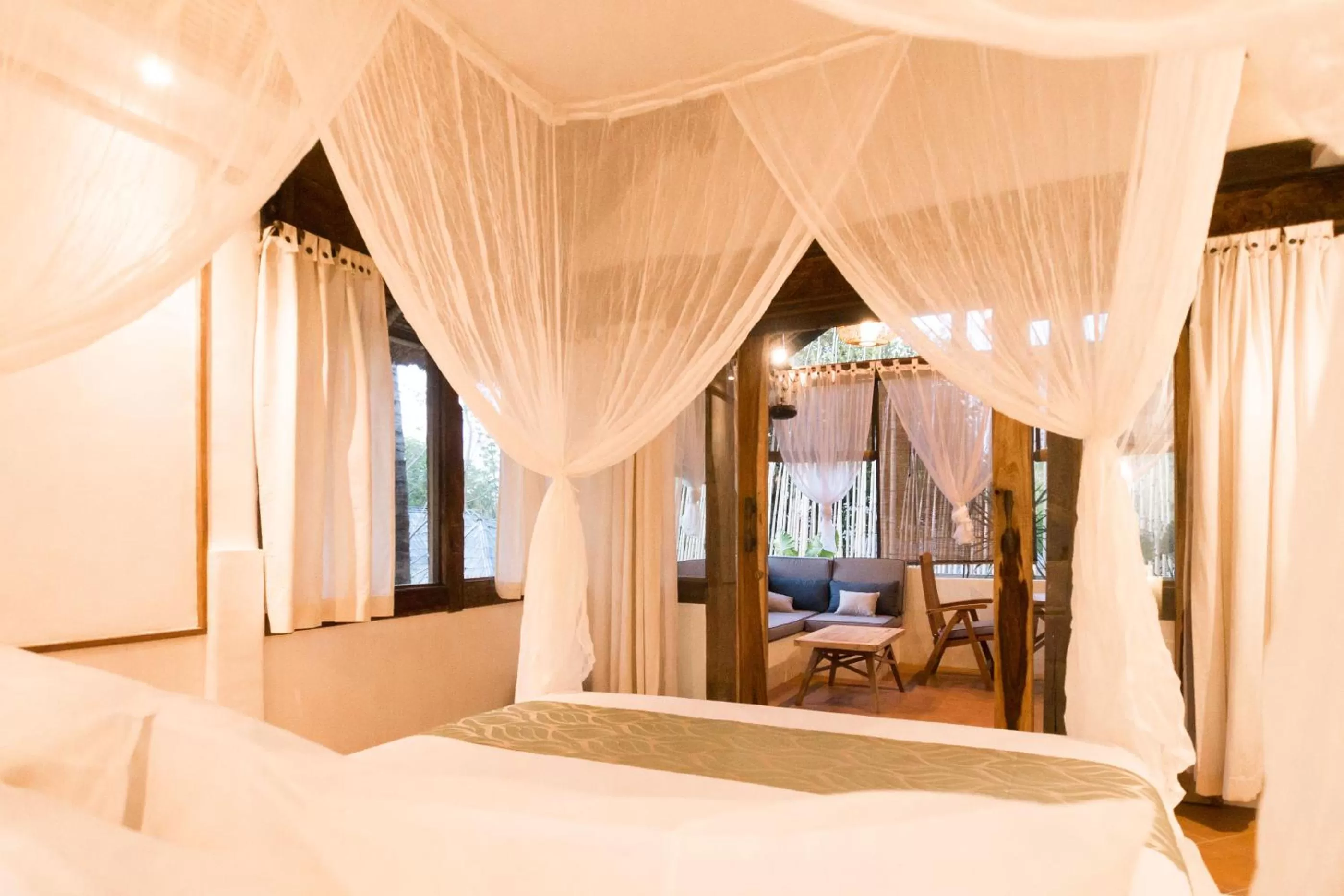 Bed in The Mandana Villa Gili Air