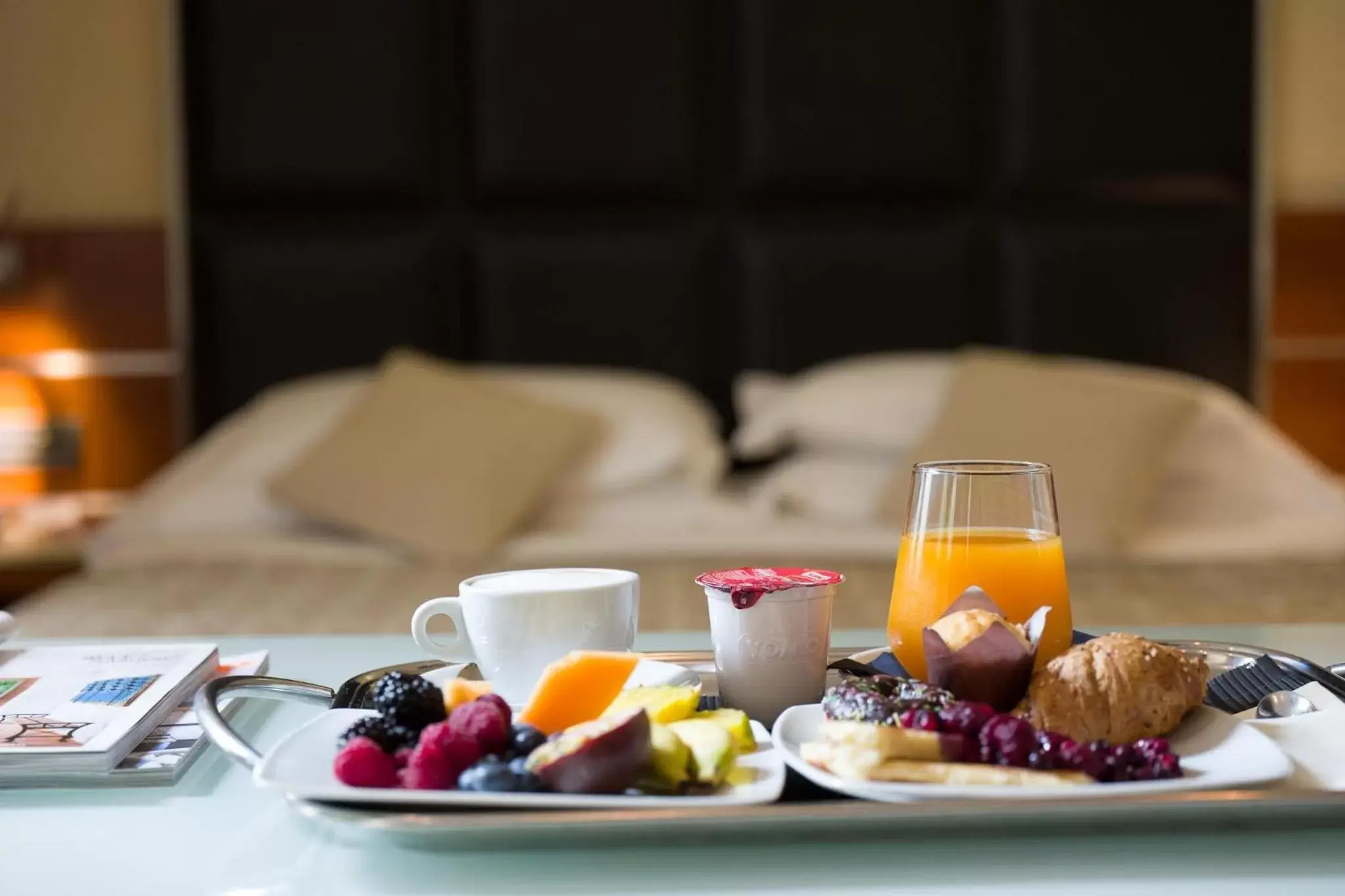 Decorative detail, Breakfast in Best Western Madison Hotel