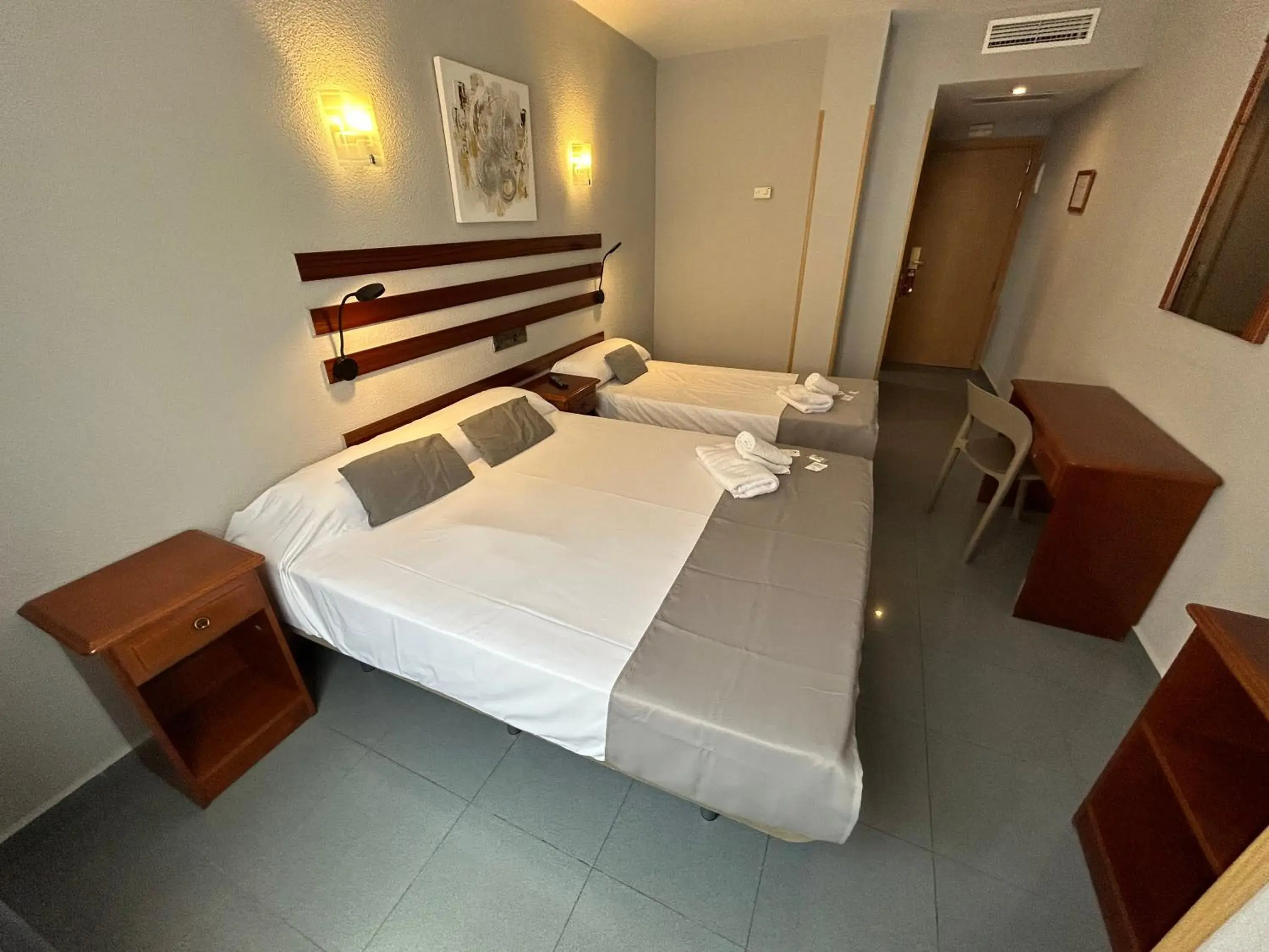 Bed in Hotel Valdemoro