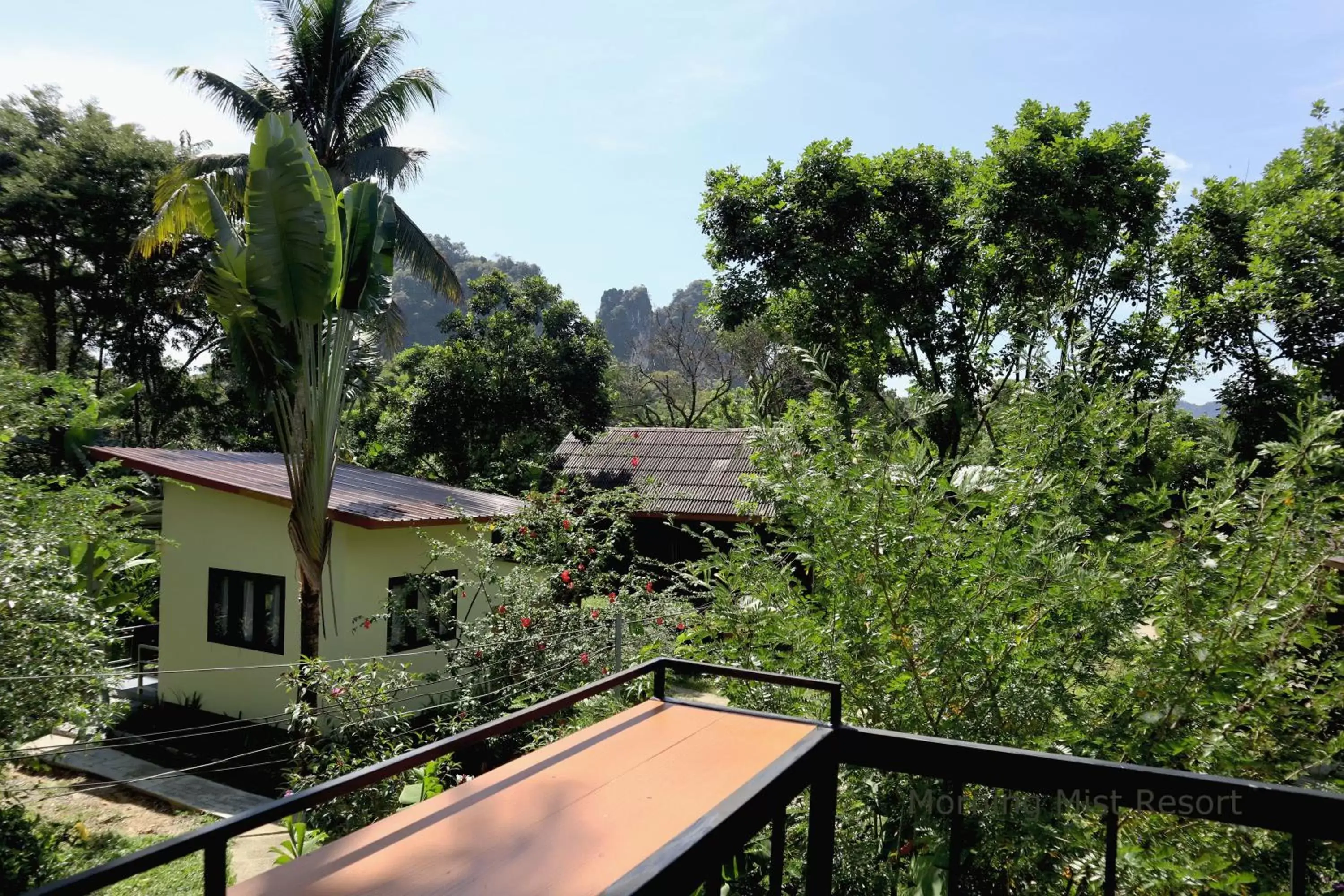 Balcony/Terrace in Khao Sok Morning Mist Resort