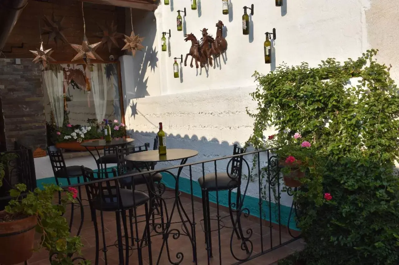 Seating area in Hotel Mi Pueblito by Rotamundos