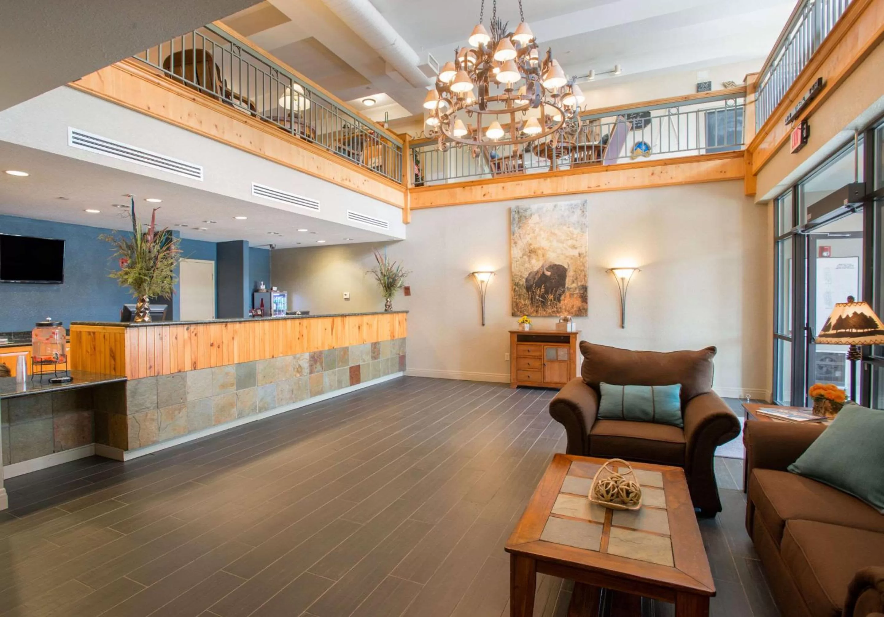 Lobby or reception in Winter Park Mountain Lodge