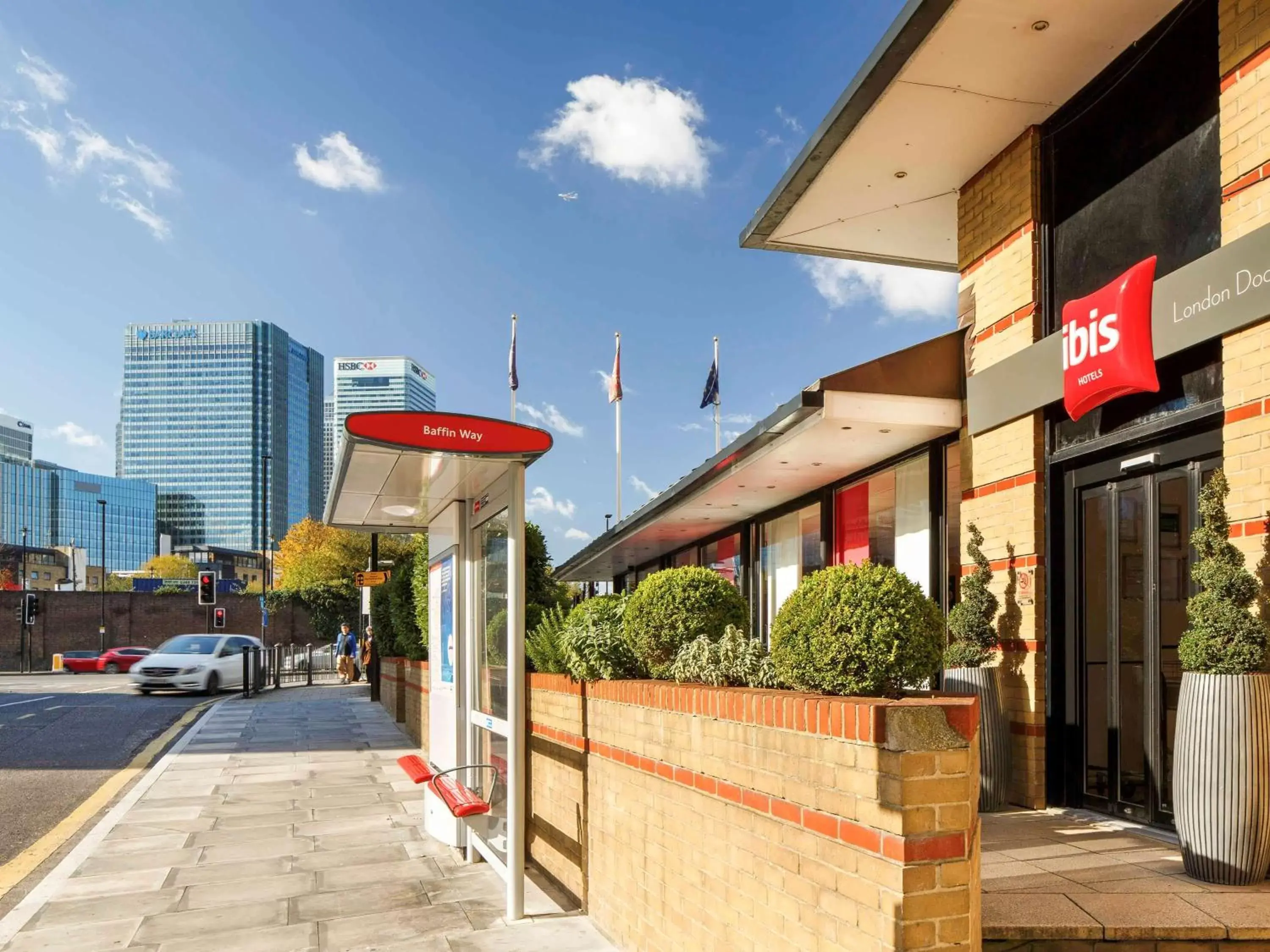 Property building in ibis London Docklands Canary Wharf