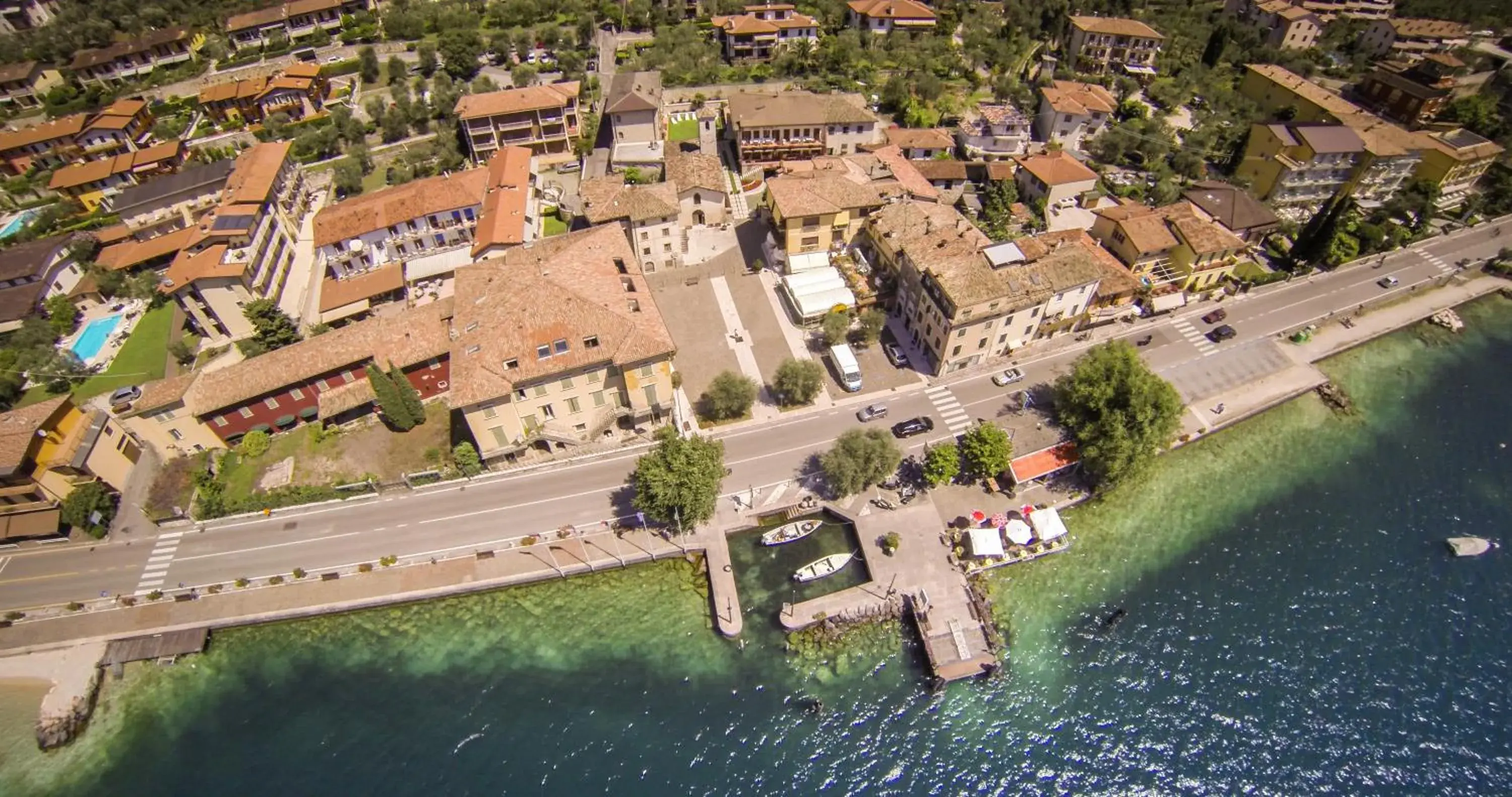 Bird's eye view, Bird's-eye View in Albergo Casa Este