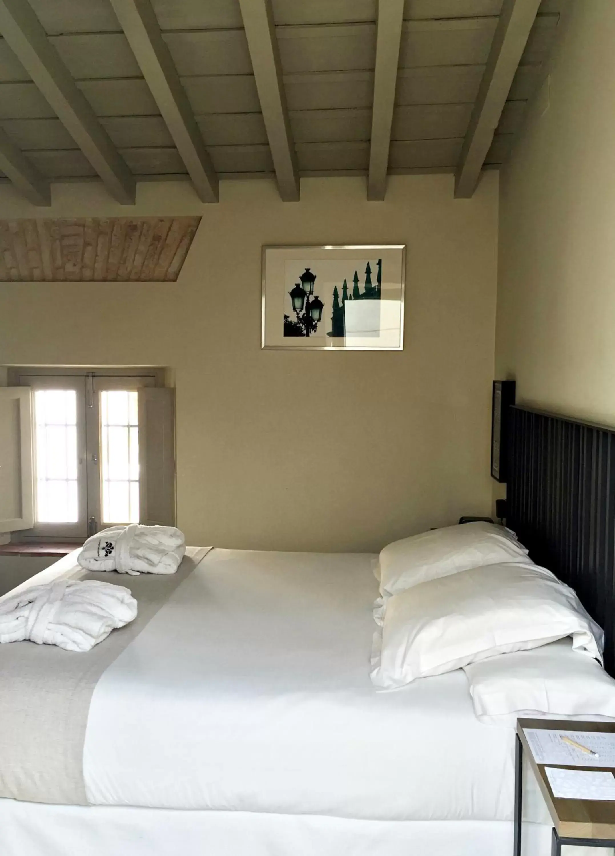 Bed in Hotel Boutique Casas de Santa Cruz