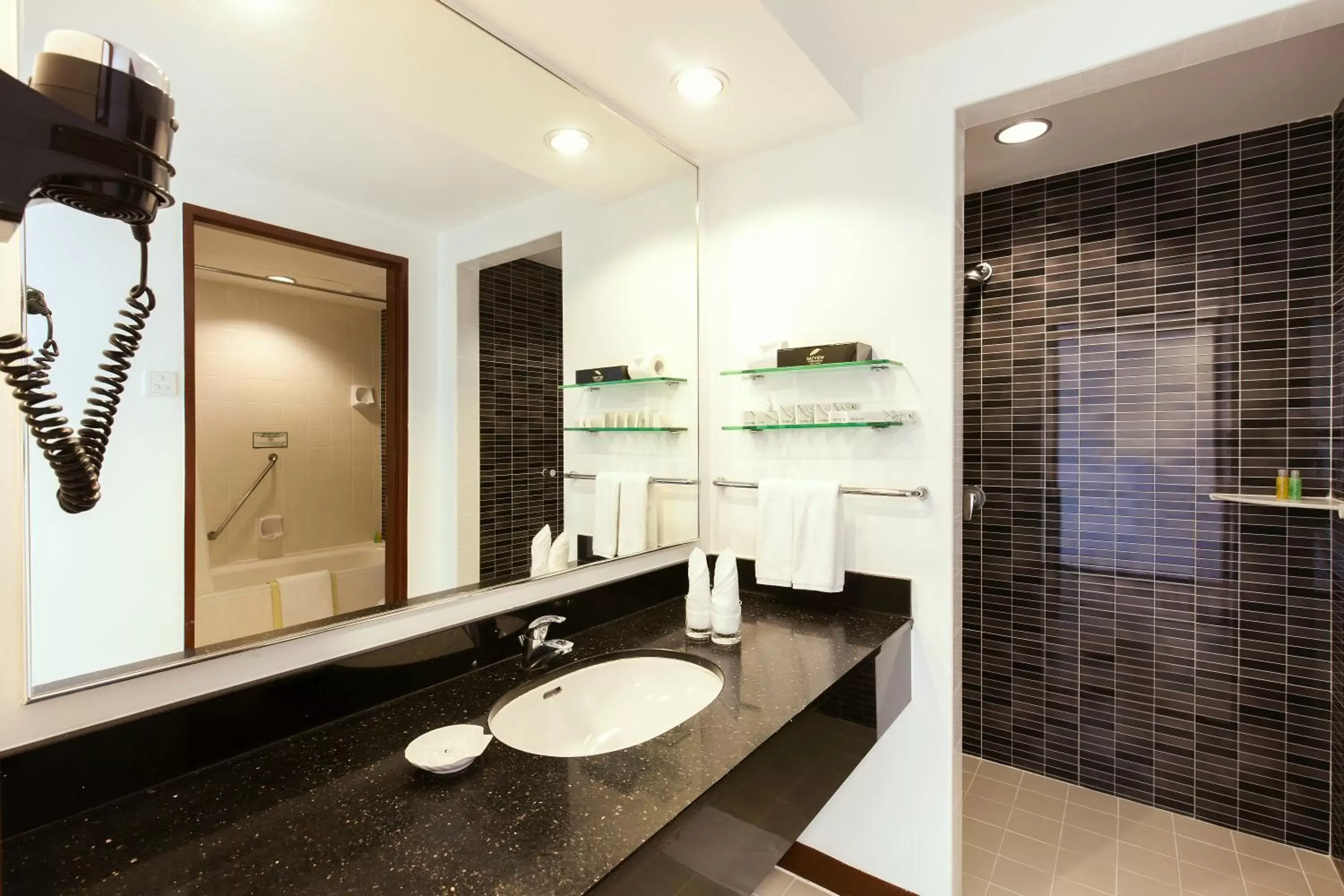 Bathroom in The Bayview Beach Resort Bathroom in The Bayview Beach Resort